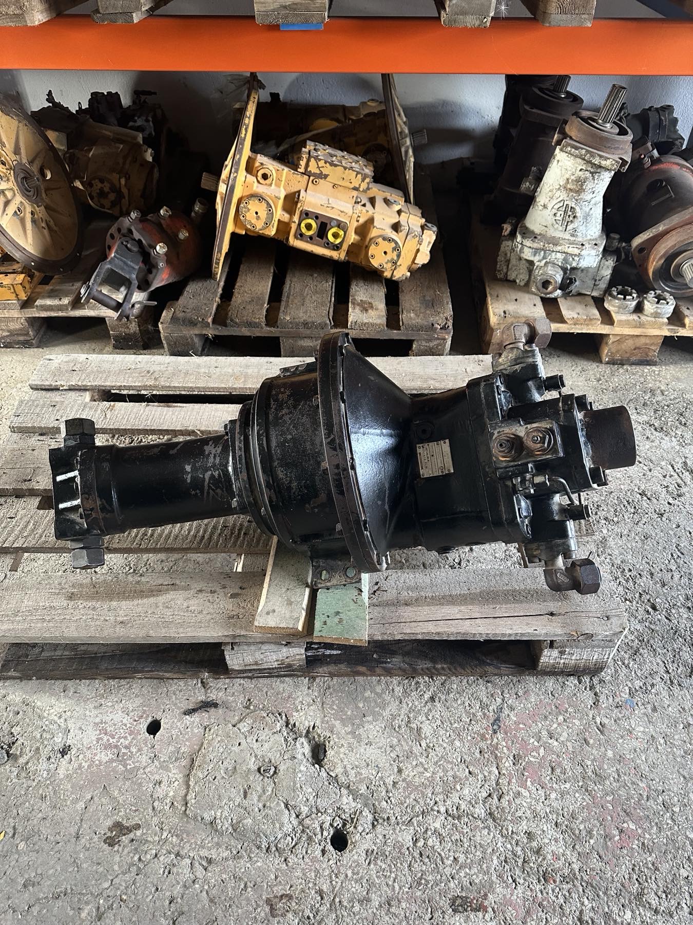 ΓΚΡΟΥΠ ΥΔΡΑΥΛΙΚΗ ΑΝΤΛΙΑ HYDROMATIK A8V55SR1R101F1 ΜΕ ΥΔΡΑΥΛΙΚΟ ΜΟΤΕΡ HYDROMATIK  A2F63W2Z1 55cc/rev