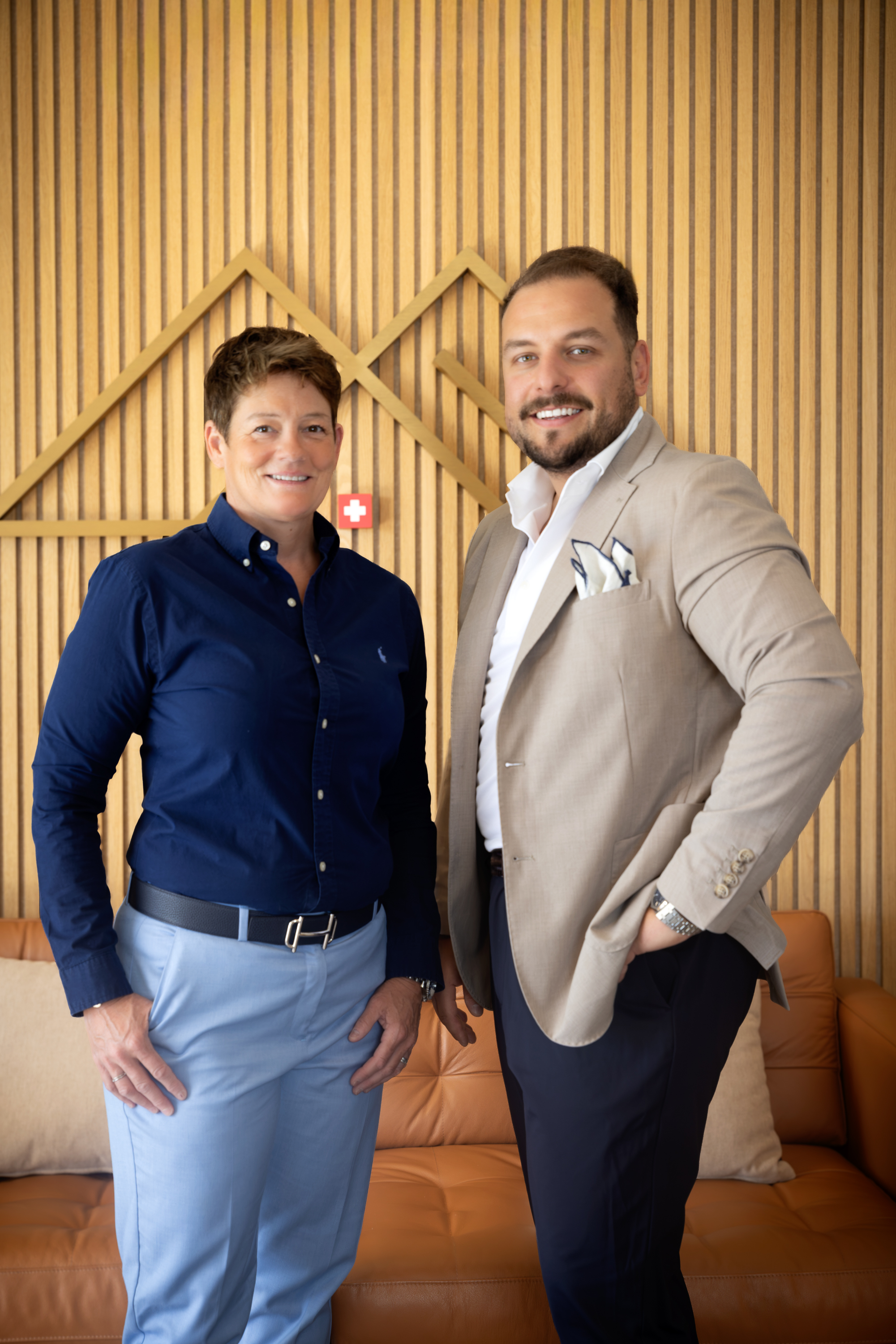 Portrait des fondateurs de notre agence immobilière à Montreux