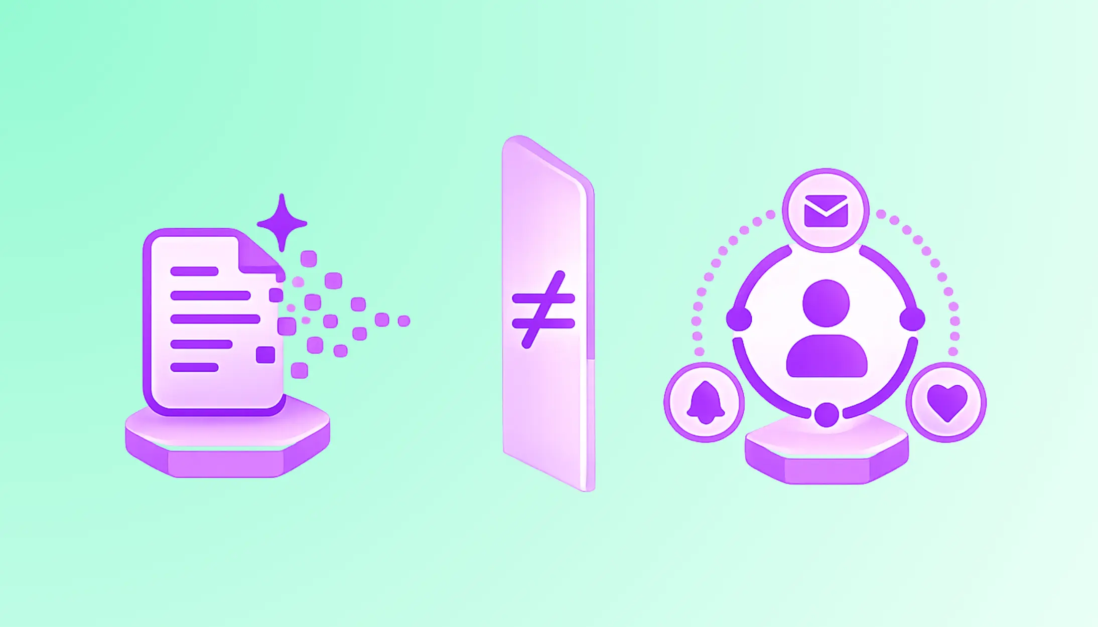 LLM-generated content is not enough for subscriber retention. You need a lifecycle automation and retention engine.