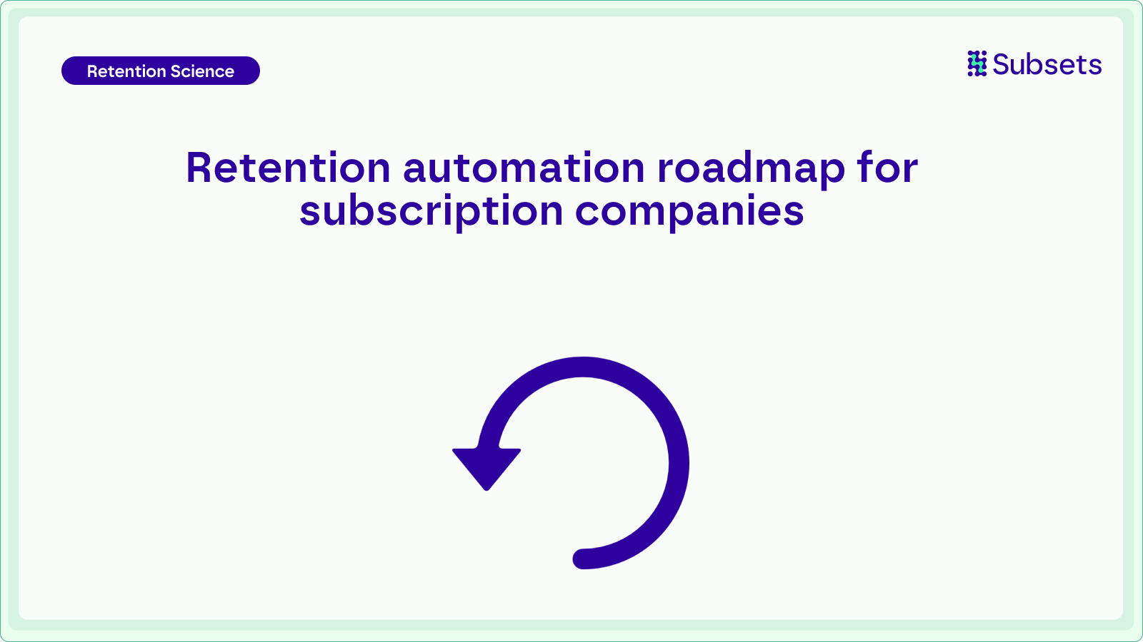 Illustration of a retention automation roadmap showing predictive audiences, experiments, and automated lifecycle journeys.