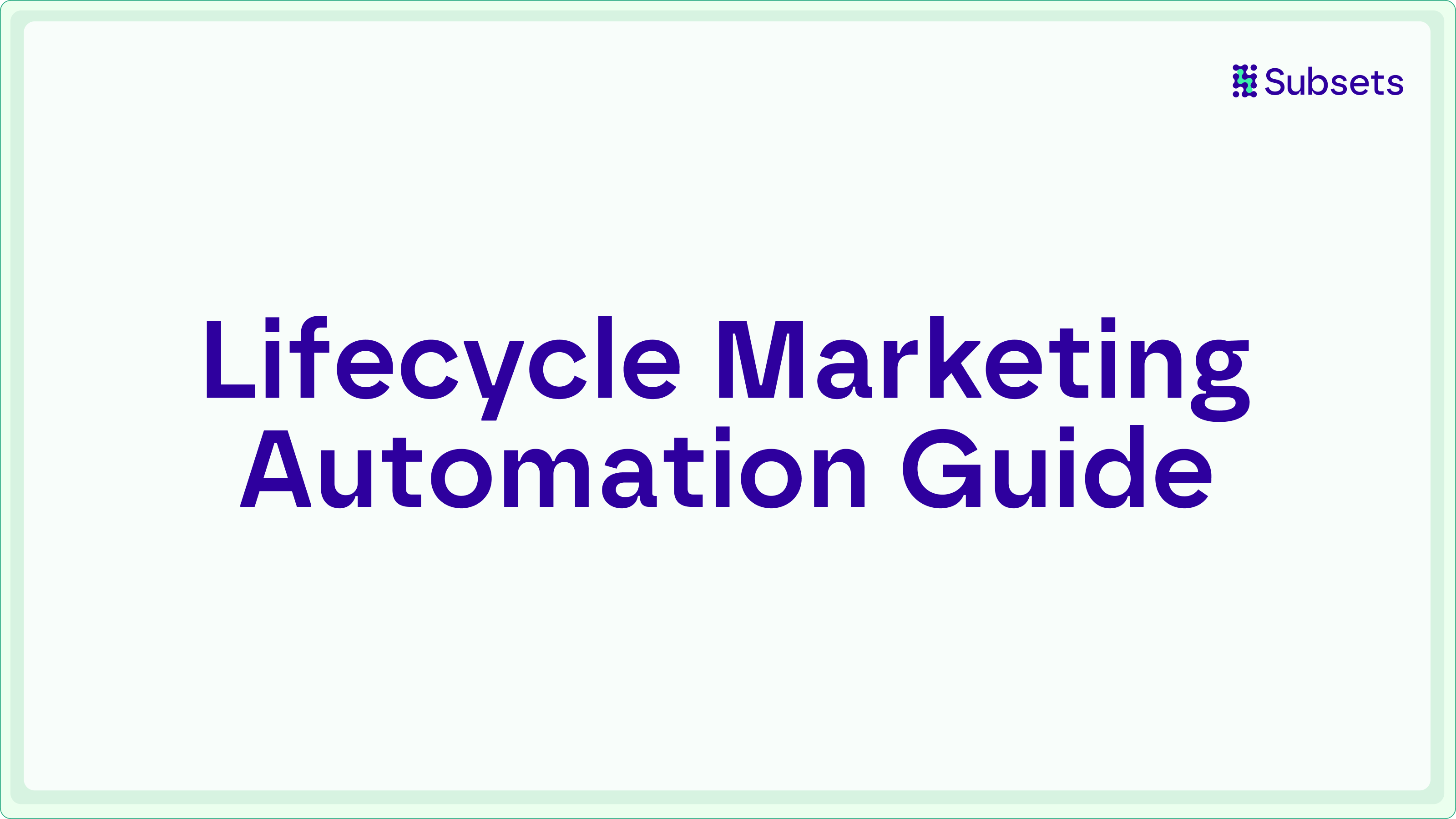 Lifecycle marketing automation is the process of transforming every stage of the customer journey into a measurable and adaptive system.