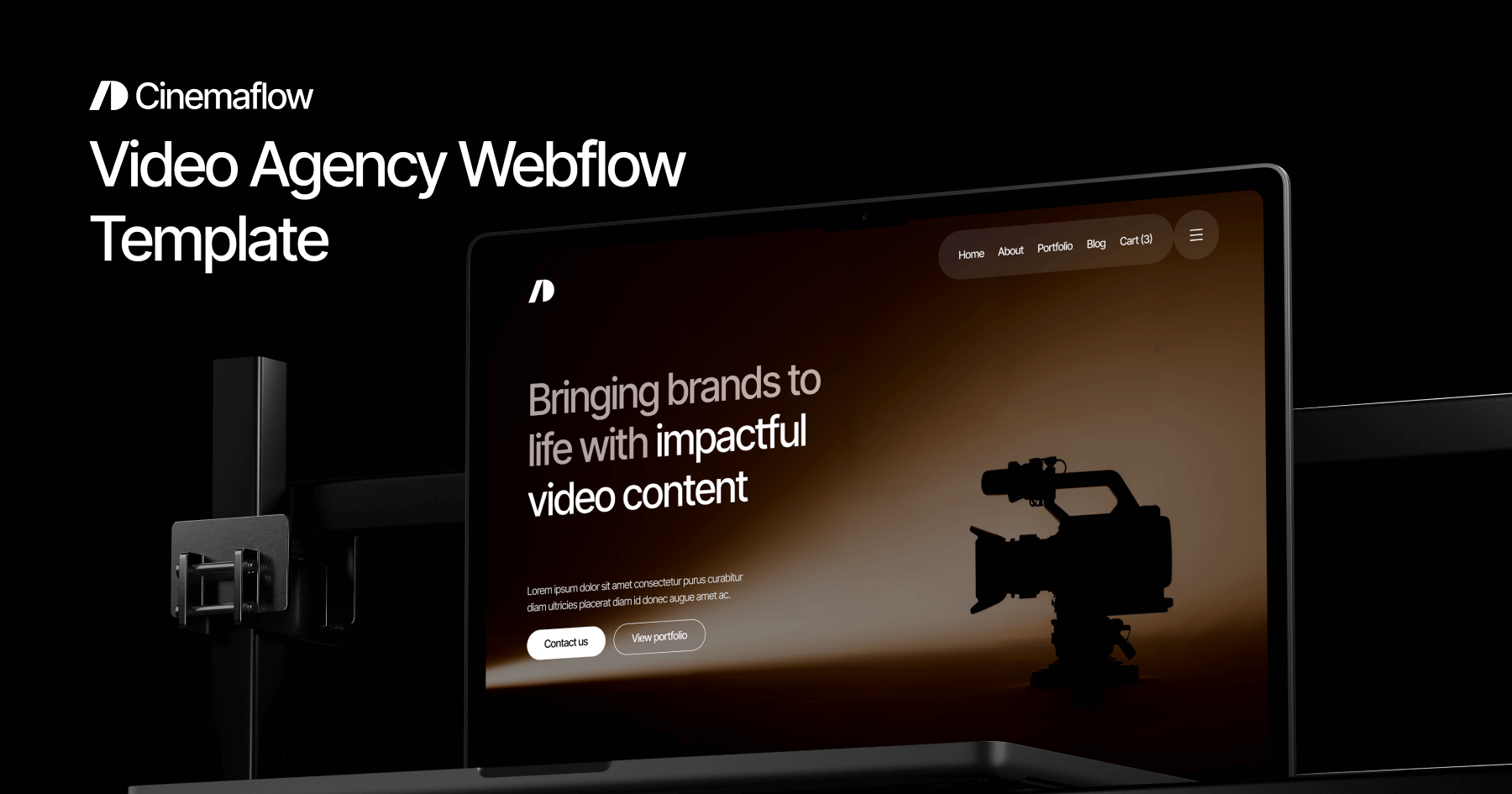 Start Here - Cinemaflow - Webflow HTML website template