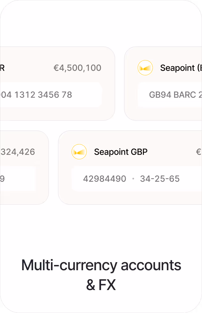 GBP & EUR Business Accounts