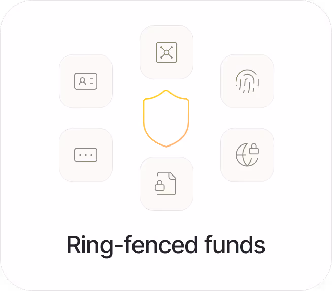 Funds are ring fenced