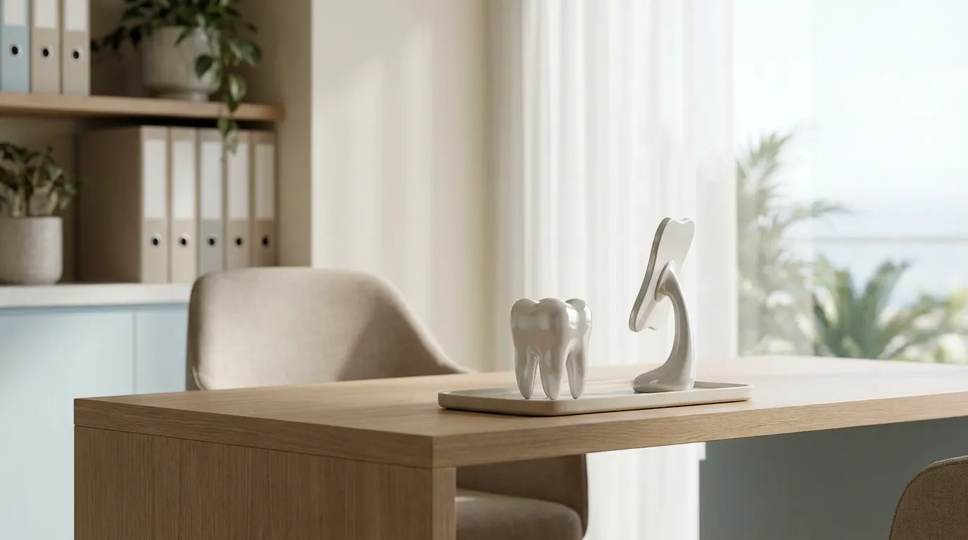 Modern dental practice reception area for dental PPC management in Jacksonville, FL