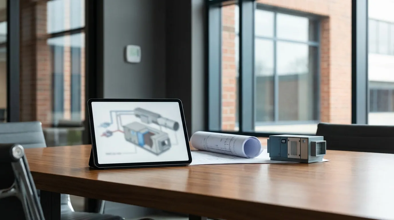 Professional HVAC dispatch office interior for heating and cooling contractors in Chicago, IL