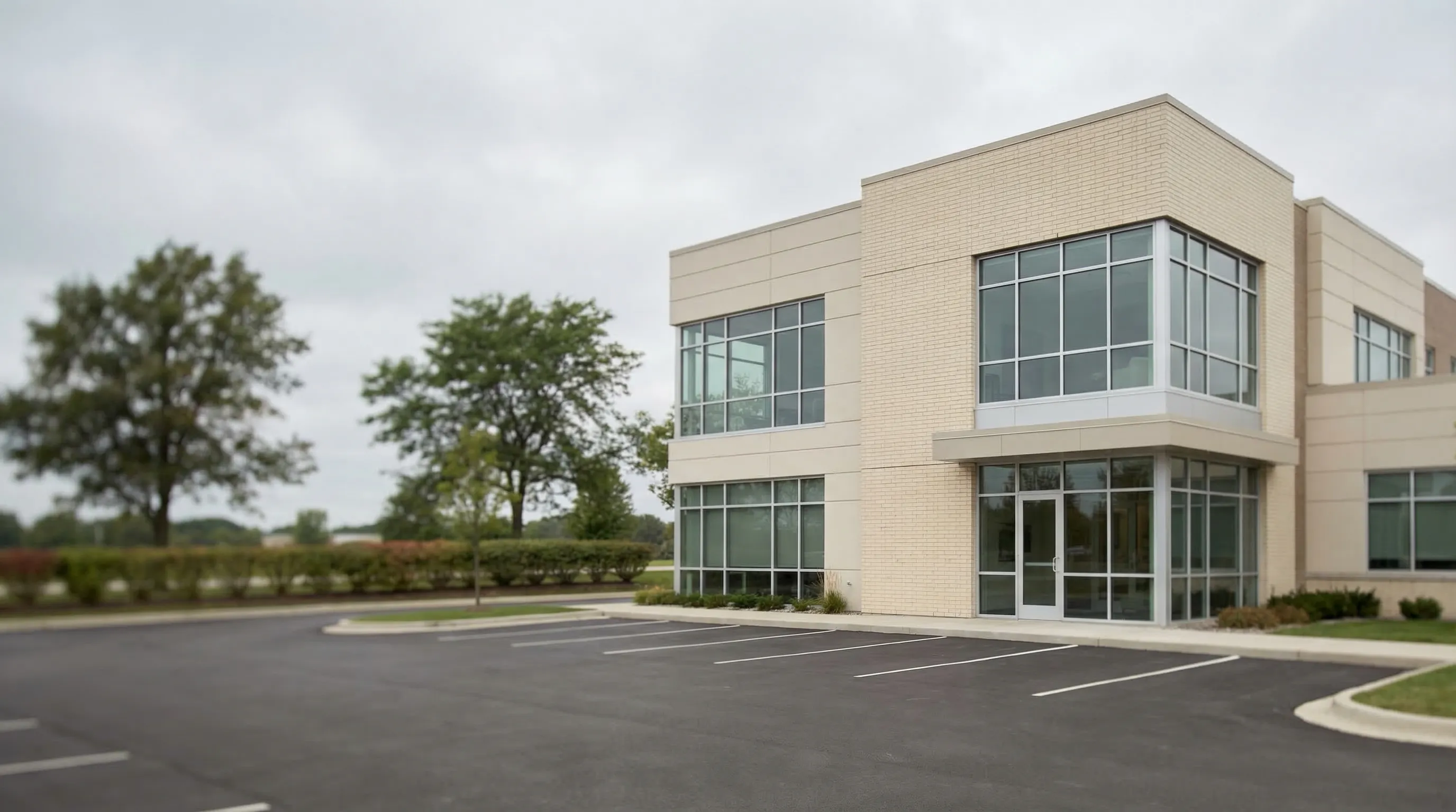 Professional dental office exterior in Wauwatosa, Milwaukee suburb, for dental PPC services