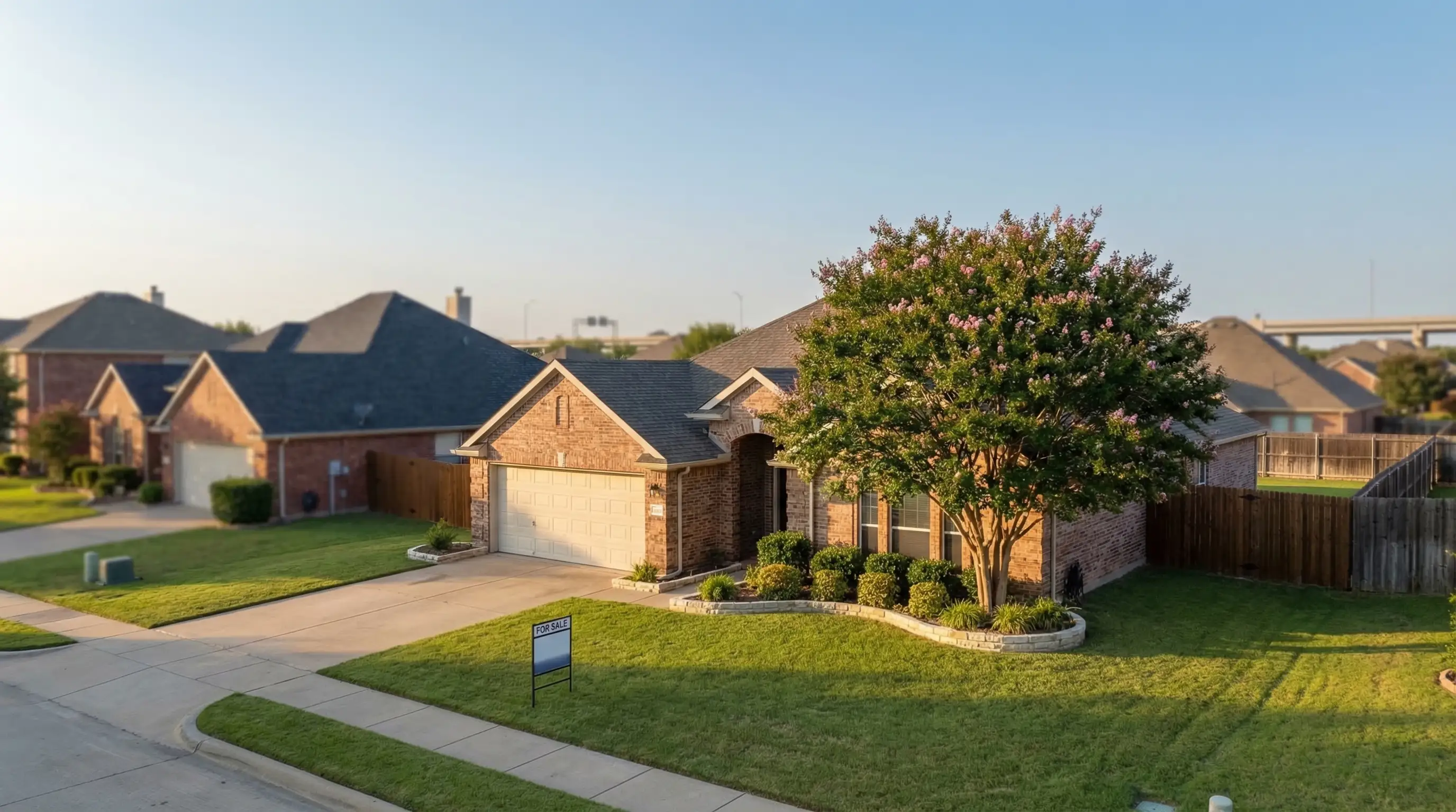Professional real estate agent reviewing Arlington TX neighborhood listings with clients in a modern home office setting
