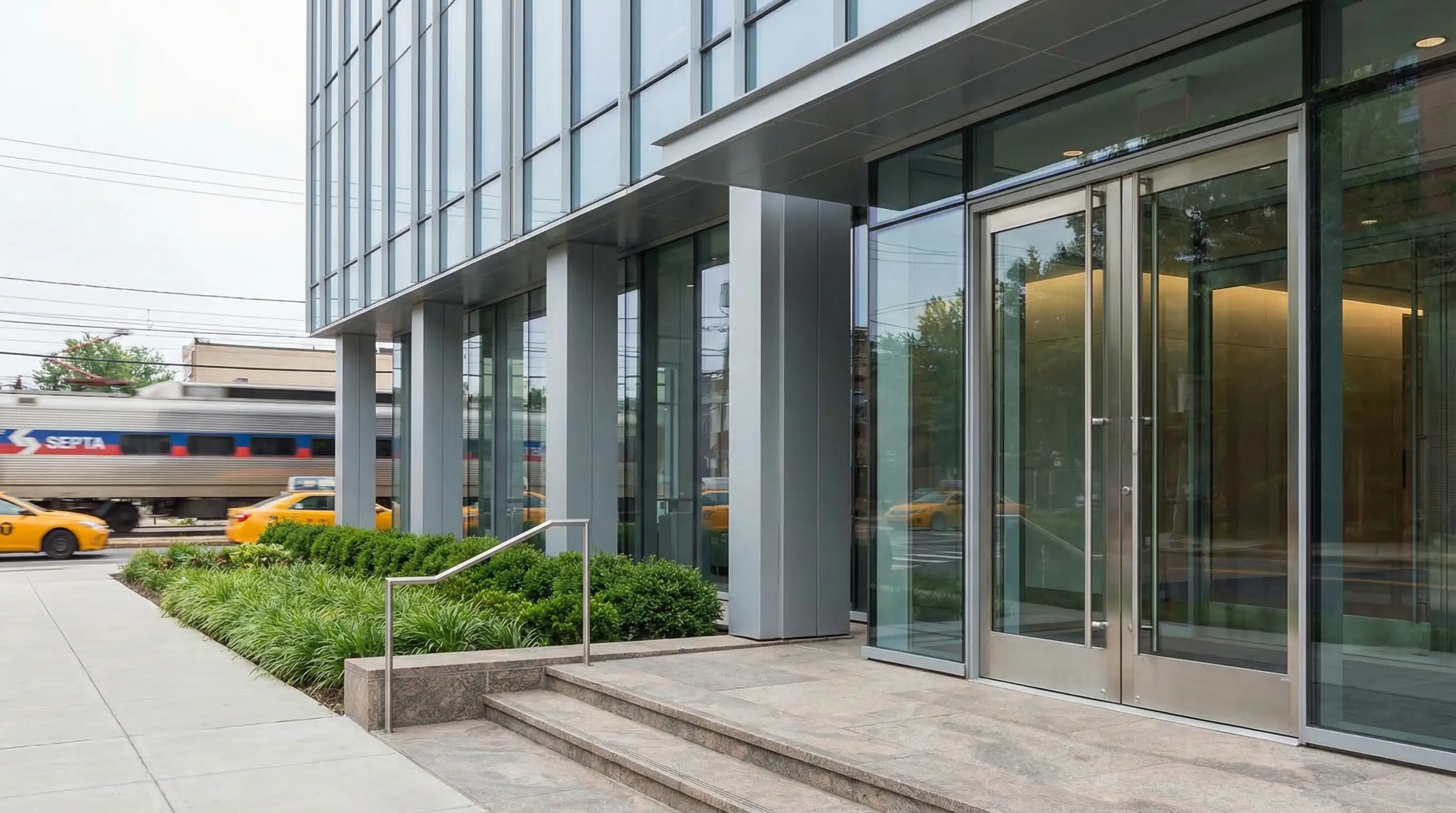 Financial advisor meeting with client in Philadelphia Center City office for financial services PPC in Philadelphia PA