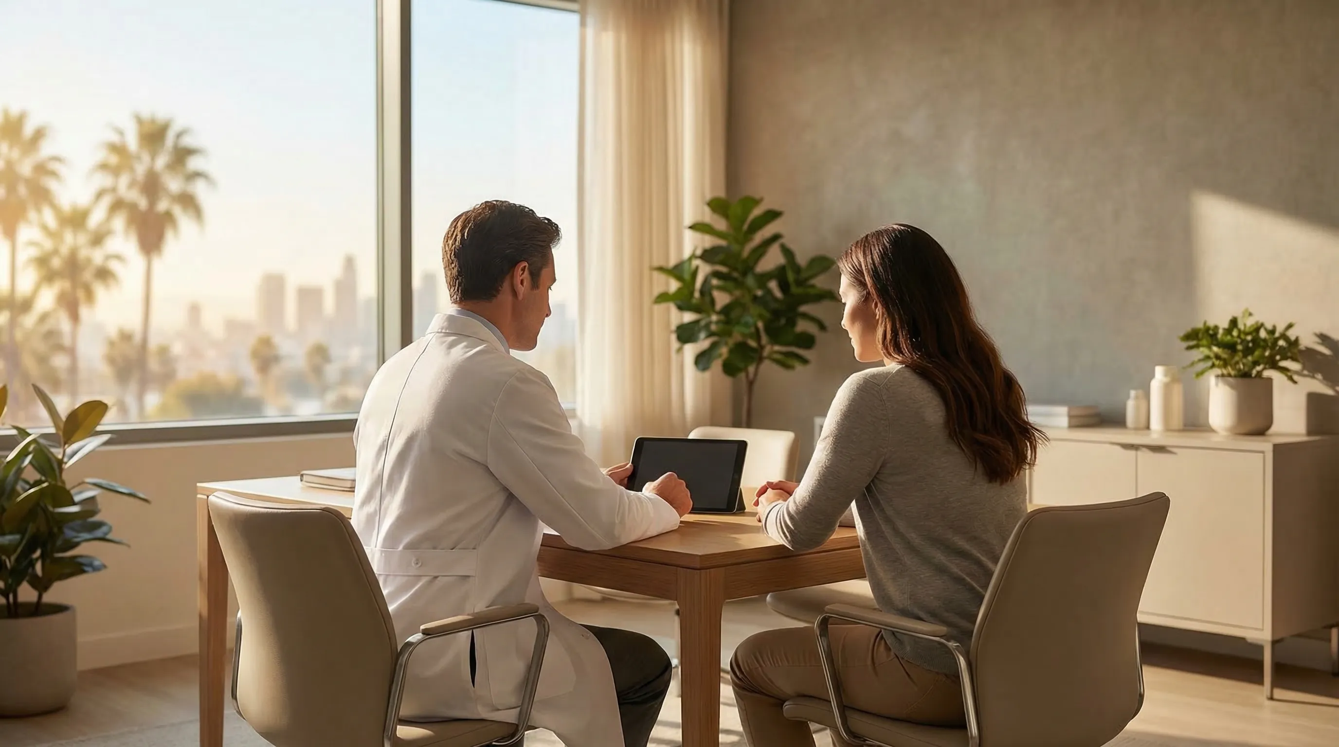 Professional modern medical clinic exterior in West Los Angeles for healthcare in Los Angeles, CA