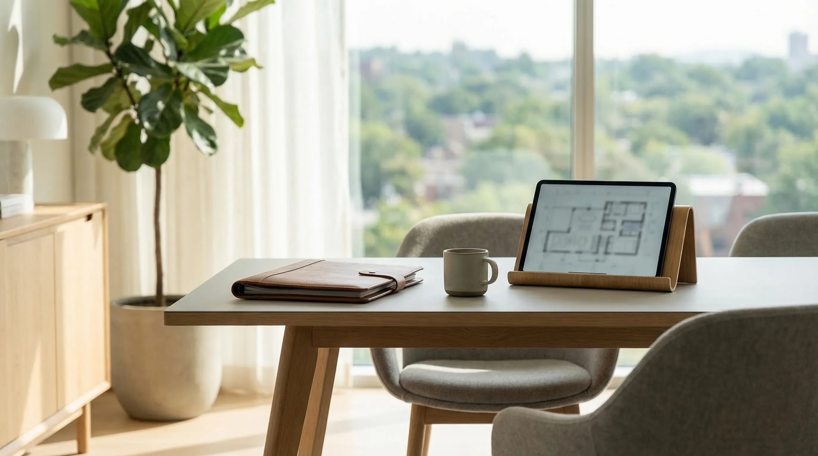 Roofing contractor inspecting a residential tile roof in West Palm Beach, FL