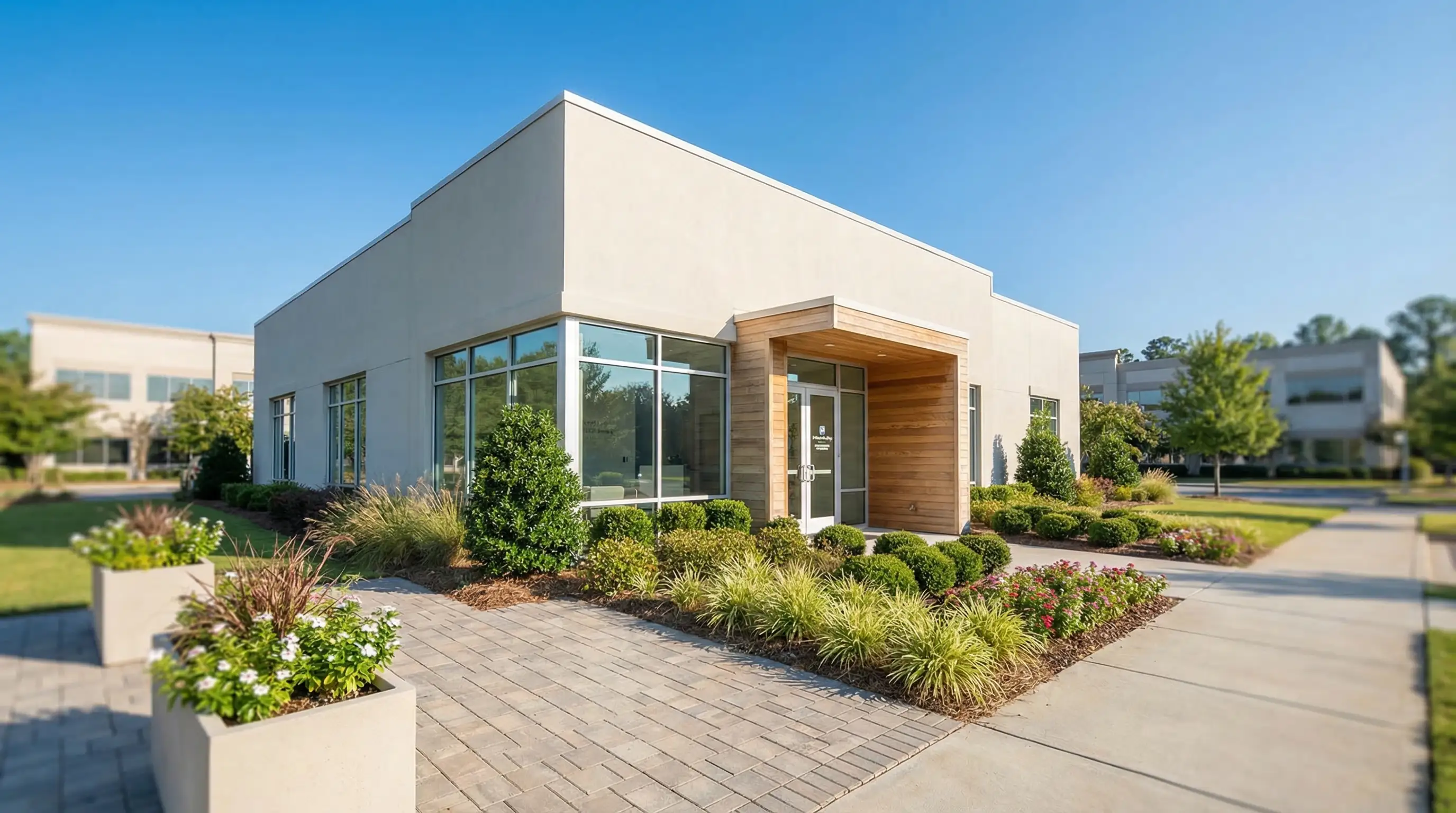 Professional dental consultation at a modern practice in Augusta, GA, with a dentist and patient reviewing a smile treatment plan