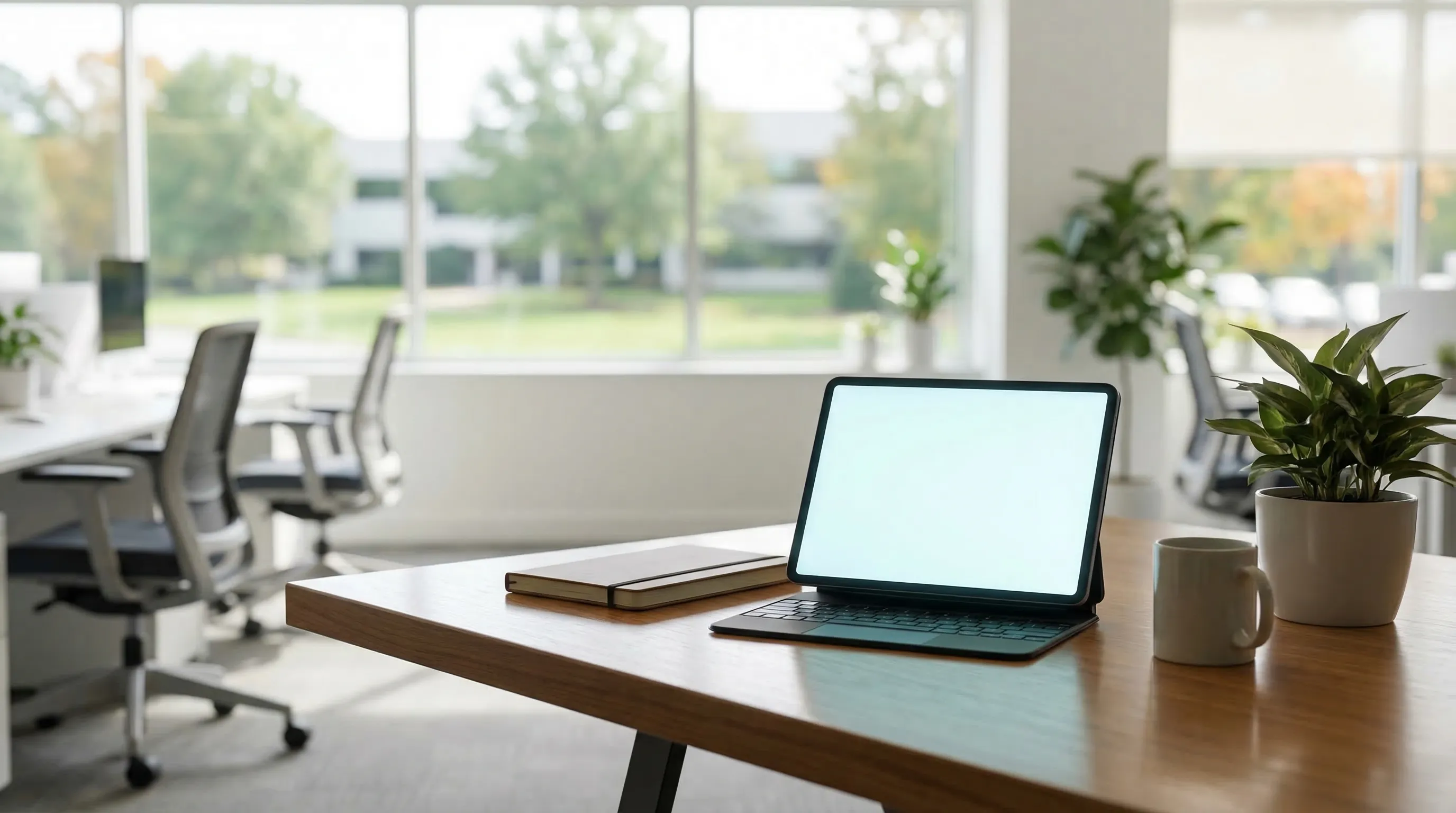ASE-certified mechanic at an Augusta, GA auto repair shop reviewing a vehicle diagnostic report with a customer
