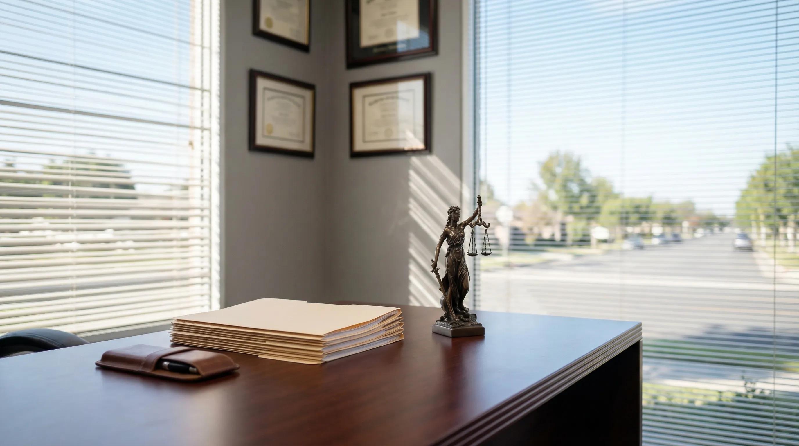 Professional law firm conference room for legal services PPC in Anaheim, CA