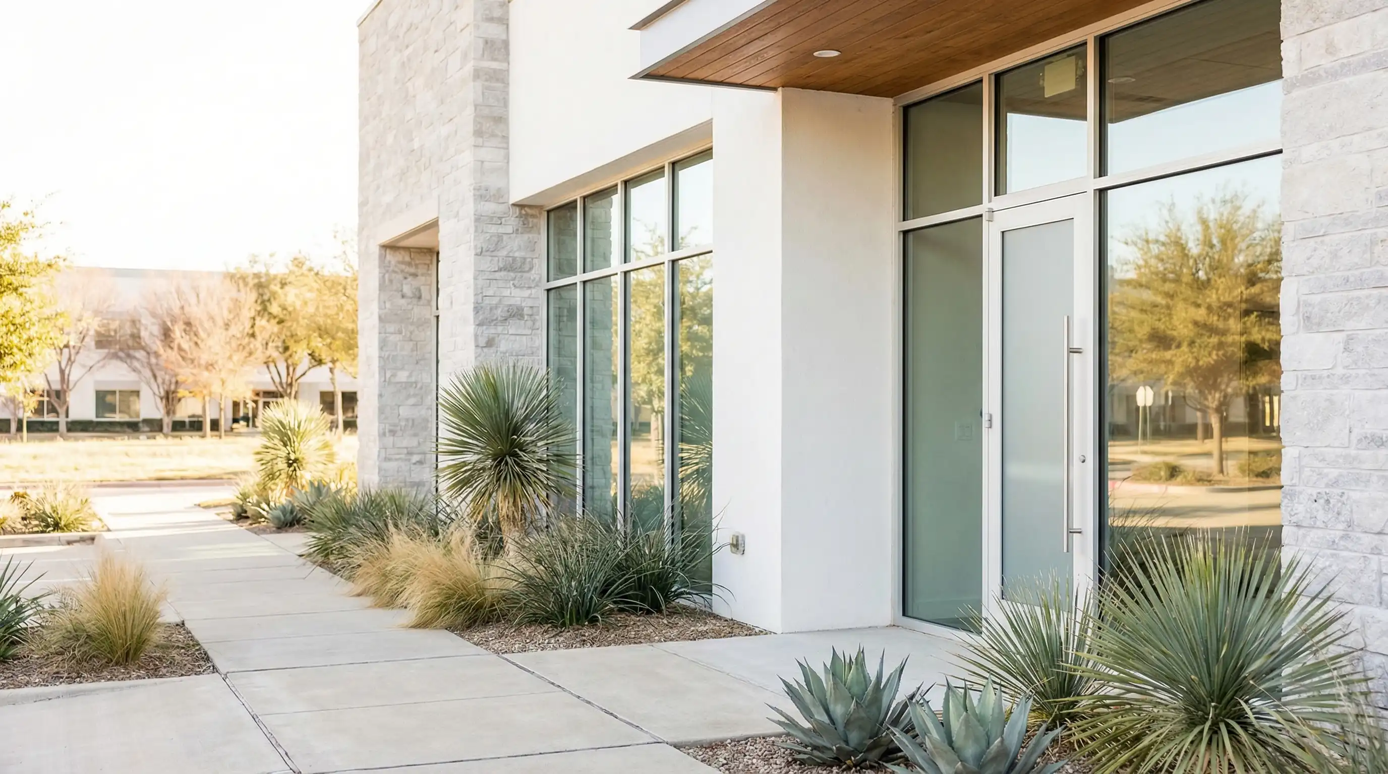 Medical aesthetics provider performing injectable treatment on relaxed patient in modern Plano TX medspa treatment room