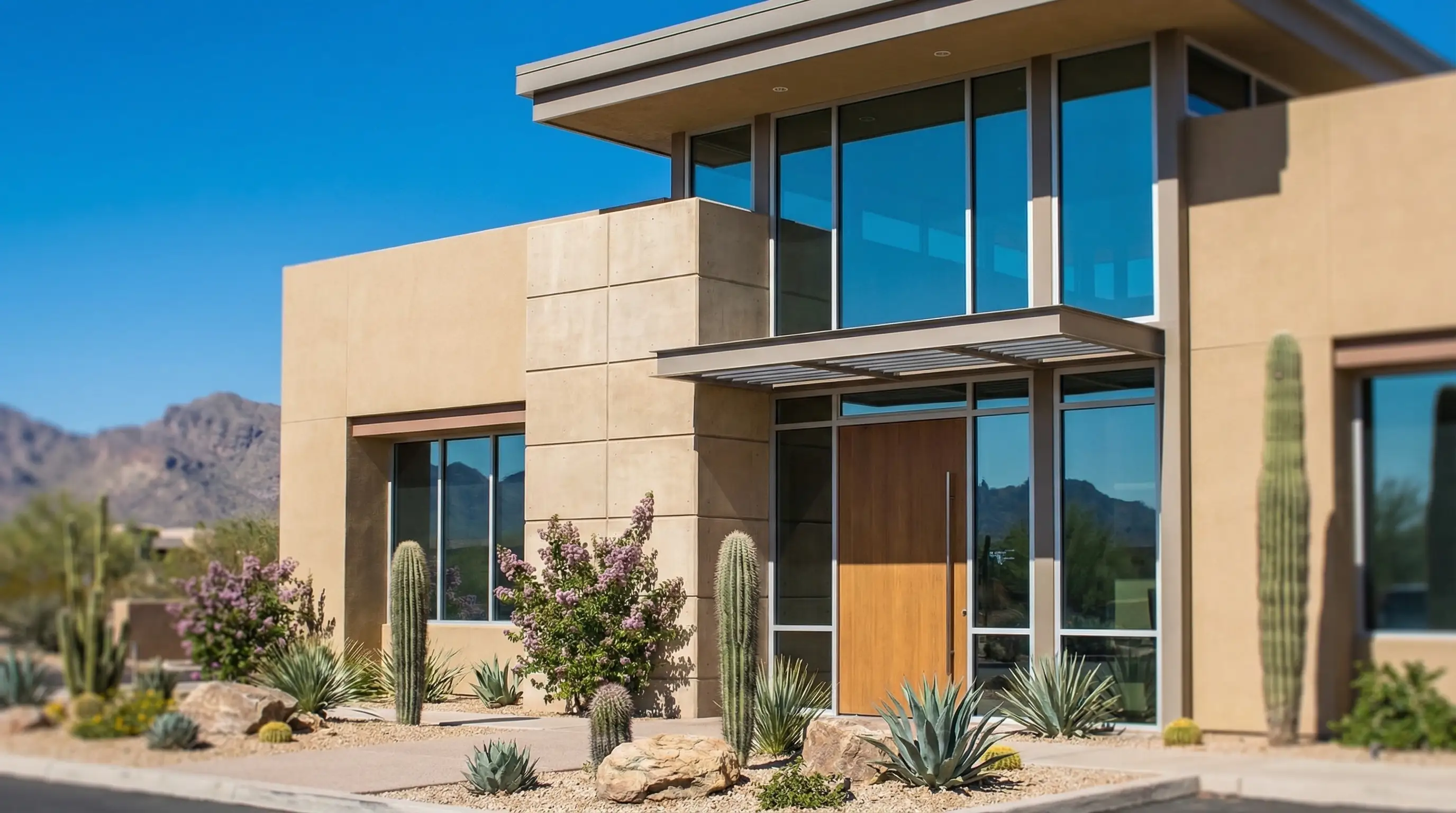 Dental professional reviewing treatment plan with a patient in a modern Scottsdale dental office with natural light and upscale finishes