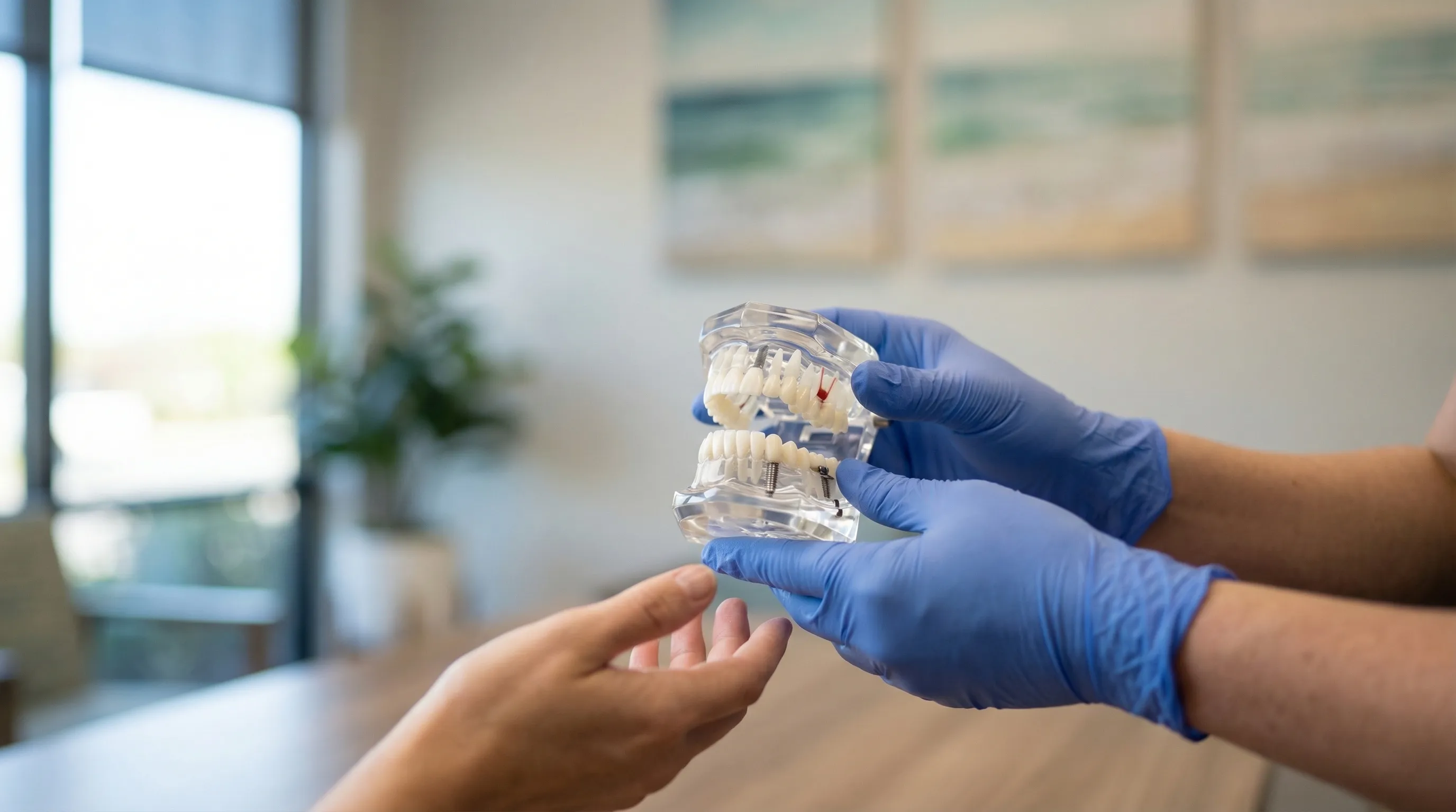 Modern dental treatment room with professional dental chair and equipment in a Port St. Lucie, FL dental practice