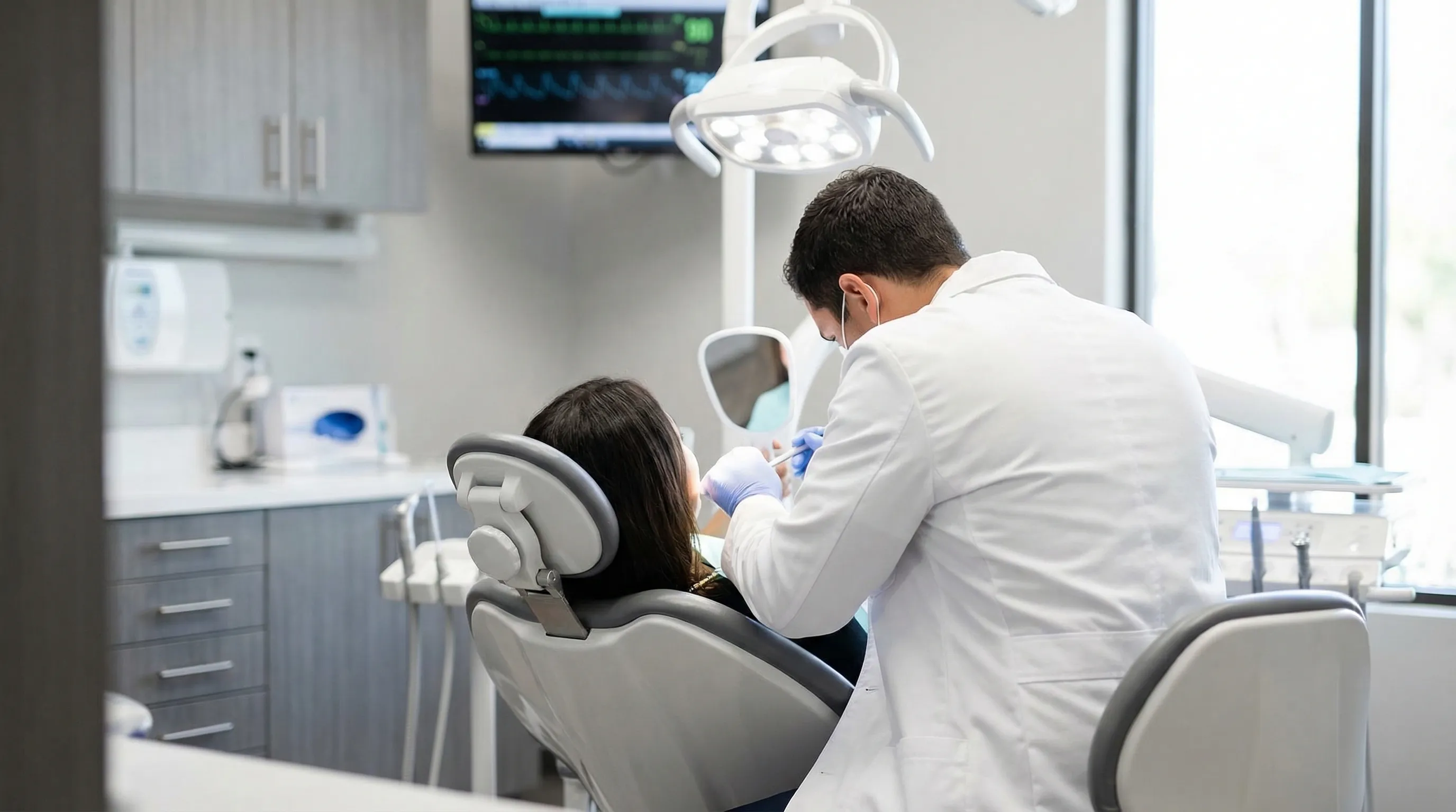 Professional dental office interior for dental PPC services in Gilbert, AZ