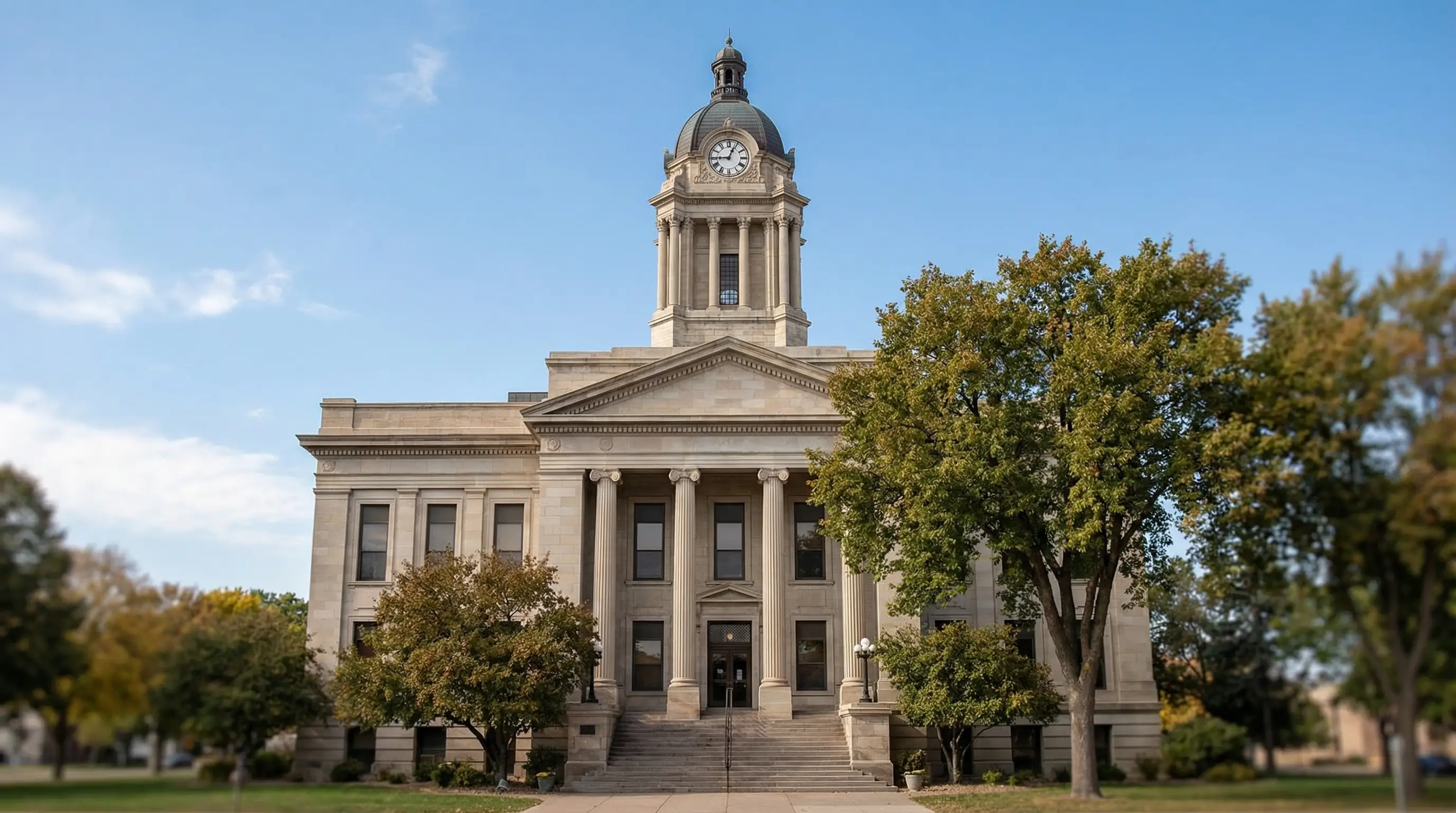 Professional attorney consulting with a client in a Sioux Falls, SD law office