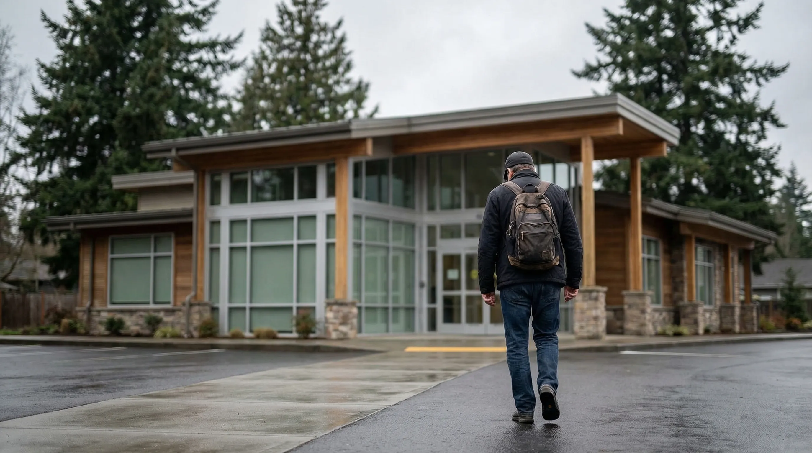 Professional chiropractic consultation room with adjustment table in Tacoma, WA