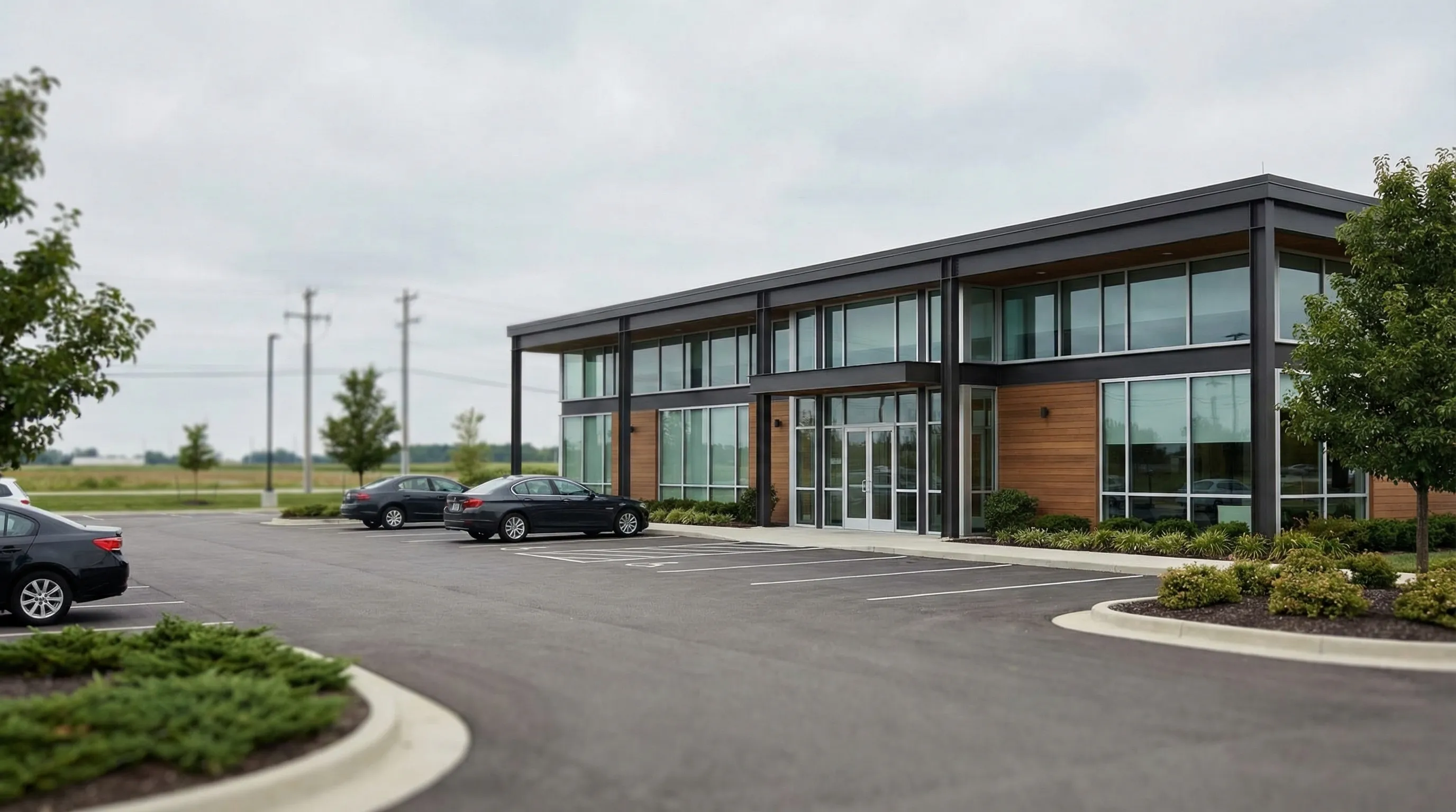 Professional independent medical clinic exterior for healthcare PPC in Fort Wayne, IN