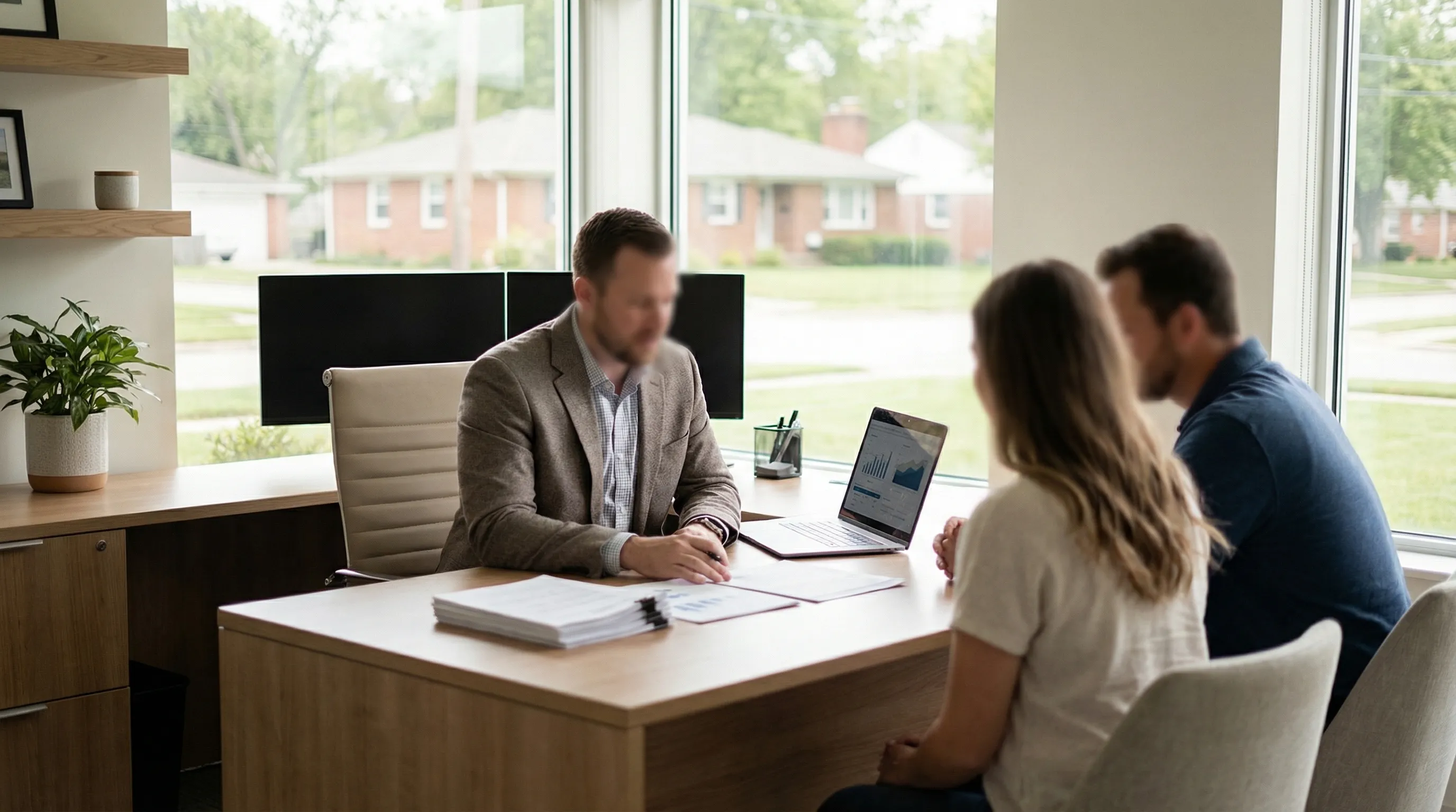 Professional financial advisory office exterior in Fort Wayne IN for financial services PPC