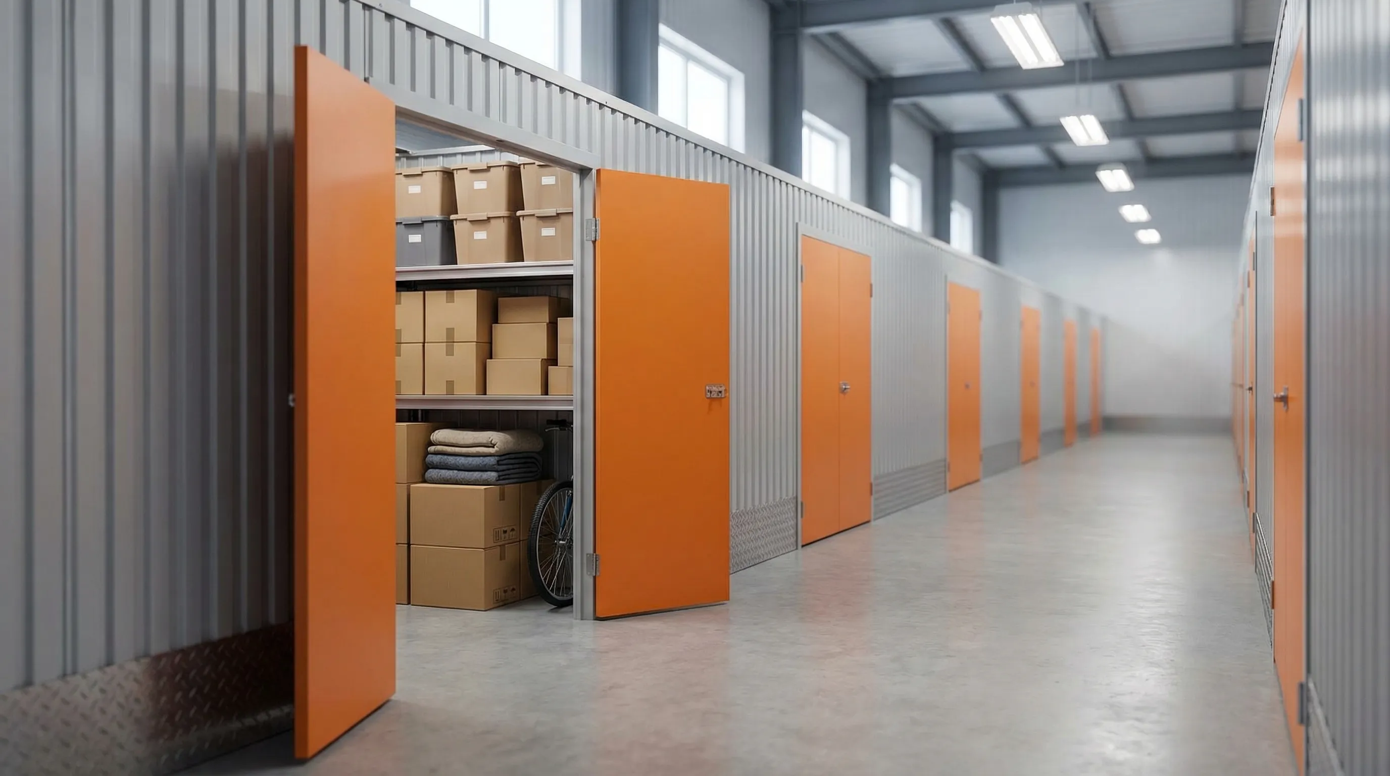 Professional moving crew loading a truck in front of an Anchorage home with Chugach Mountains in the background