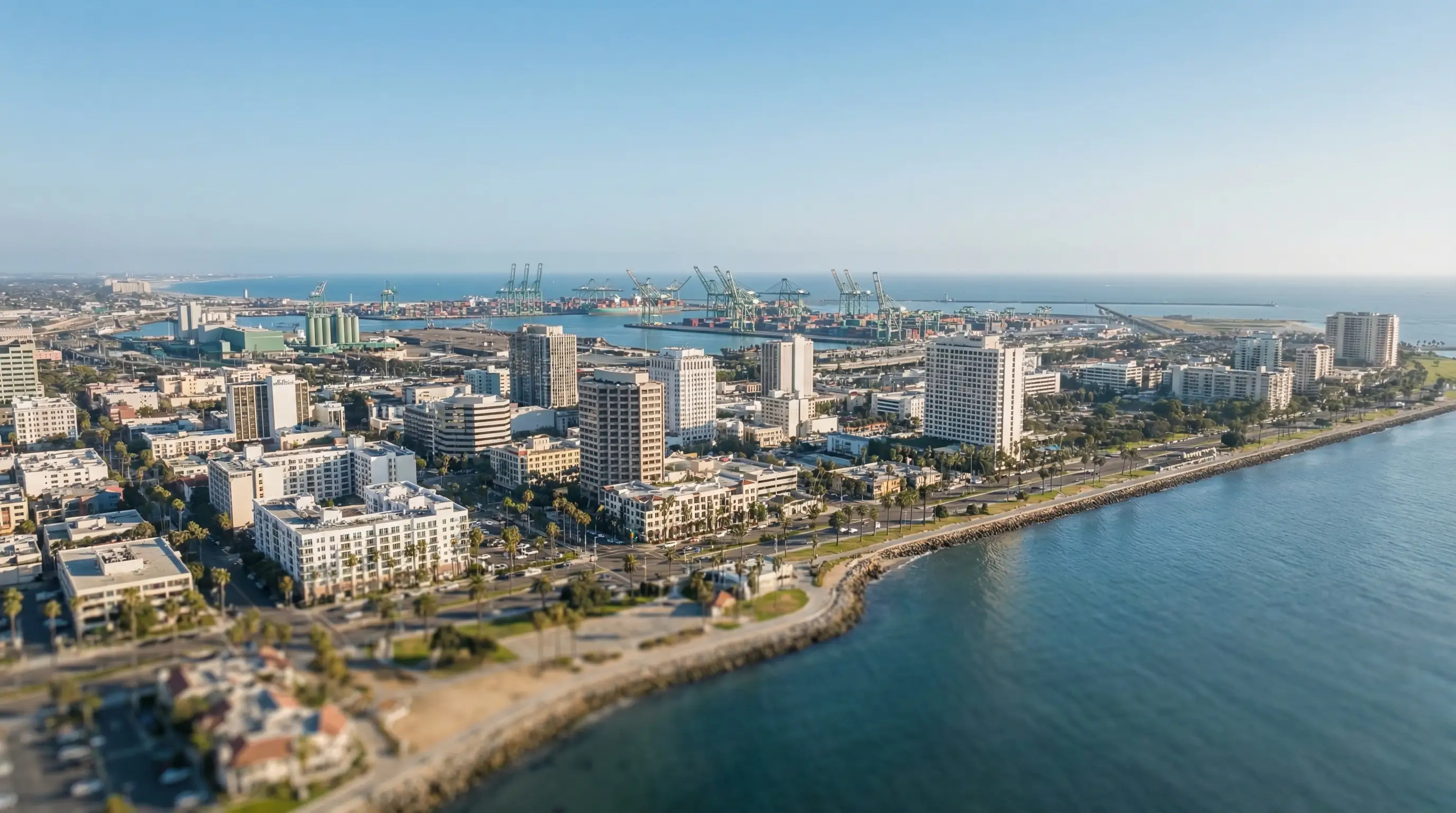 Professional plumber replacing pipe under kitchen sink in Long Beach craftsman bungalow, Long Beach, CA