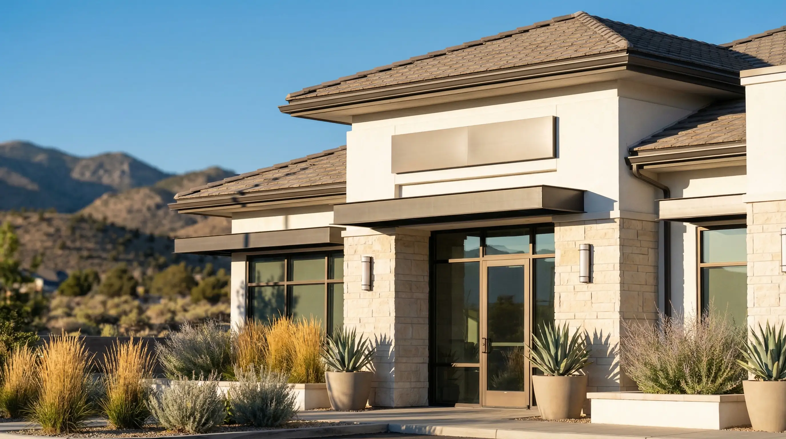 Professional medspa treatment room interior in Reno, NV with clean clinical aesthetic decor