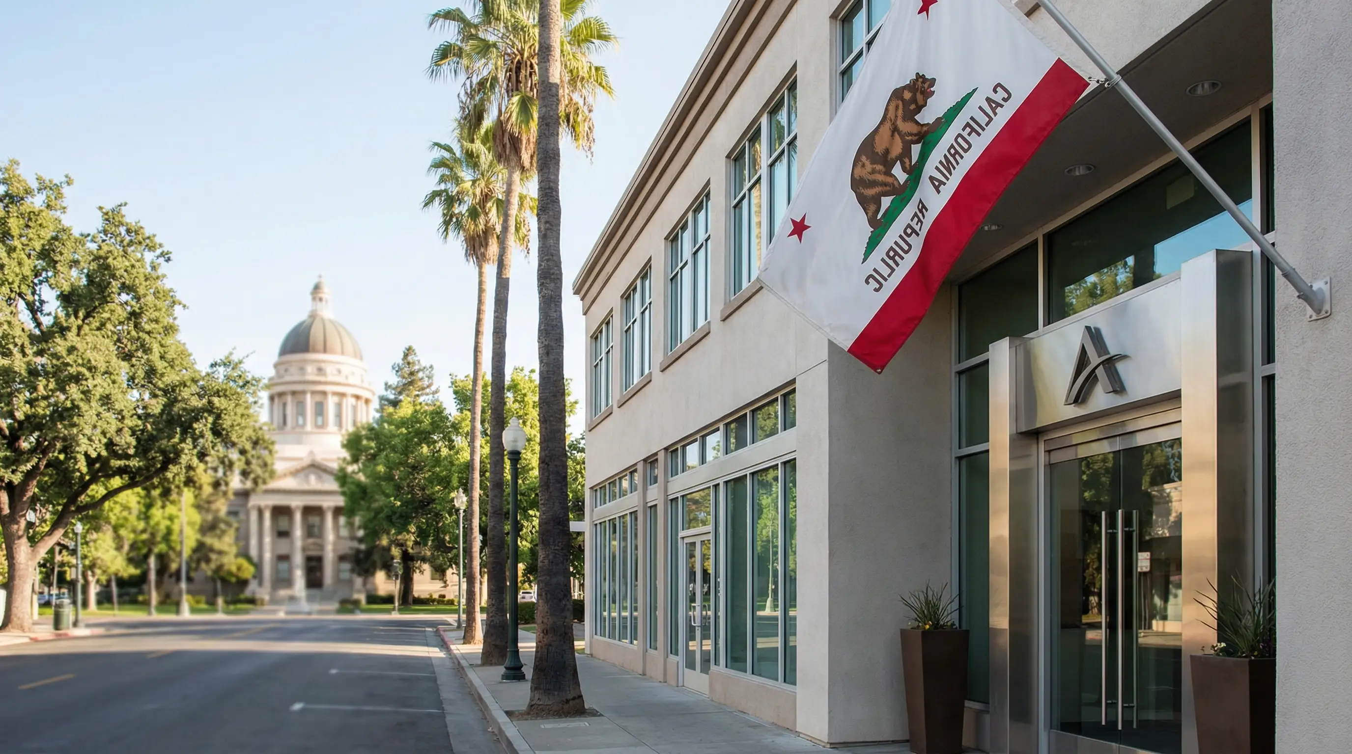 Personal injury attorney consulting with a client in a Modesto, CA law office near the Stanislaus County Courthouse