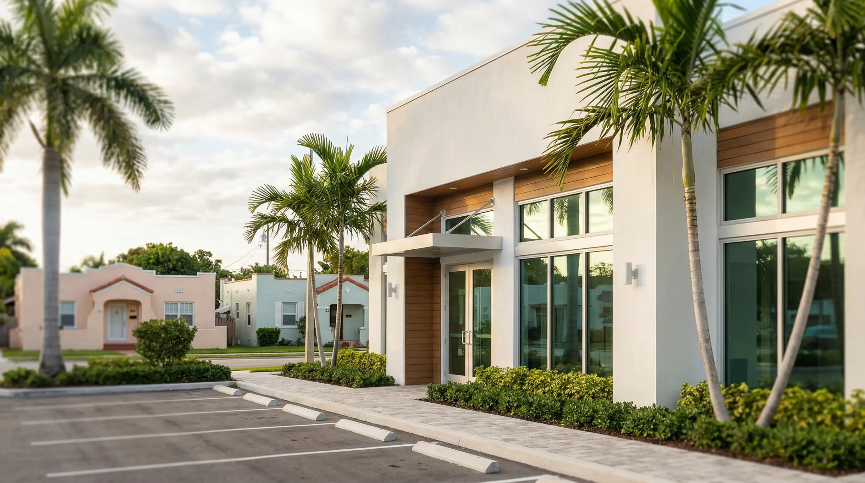 Dentist consulting with a patient at a modern dental practice in Hialeah, FL
