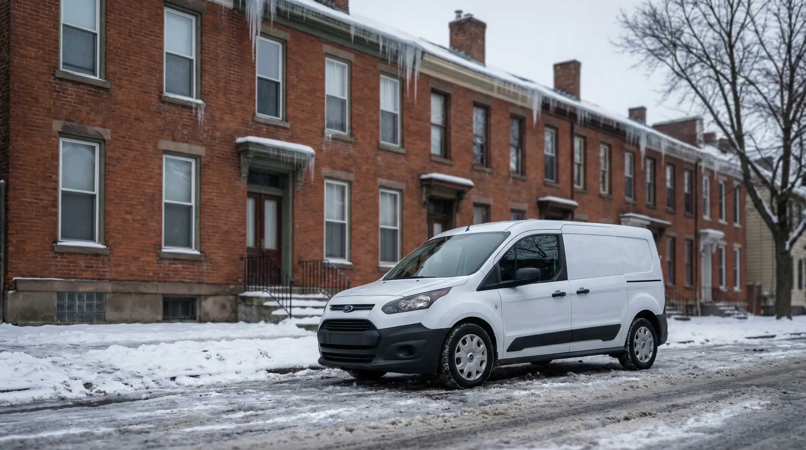 Licensed plumber repairing pipes in a Rochester, NY home during winter emergency