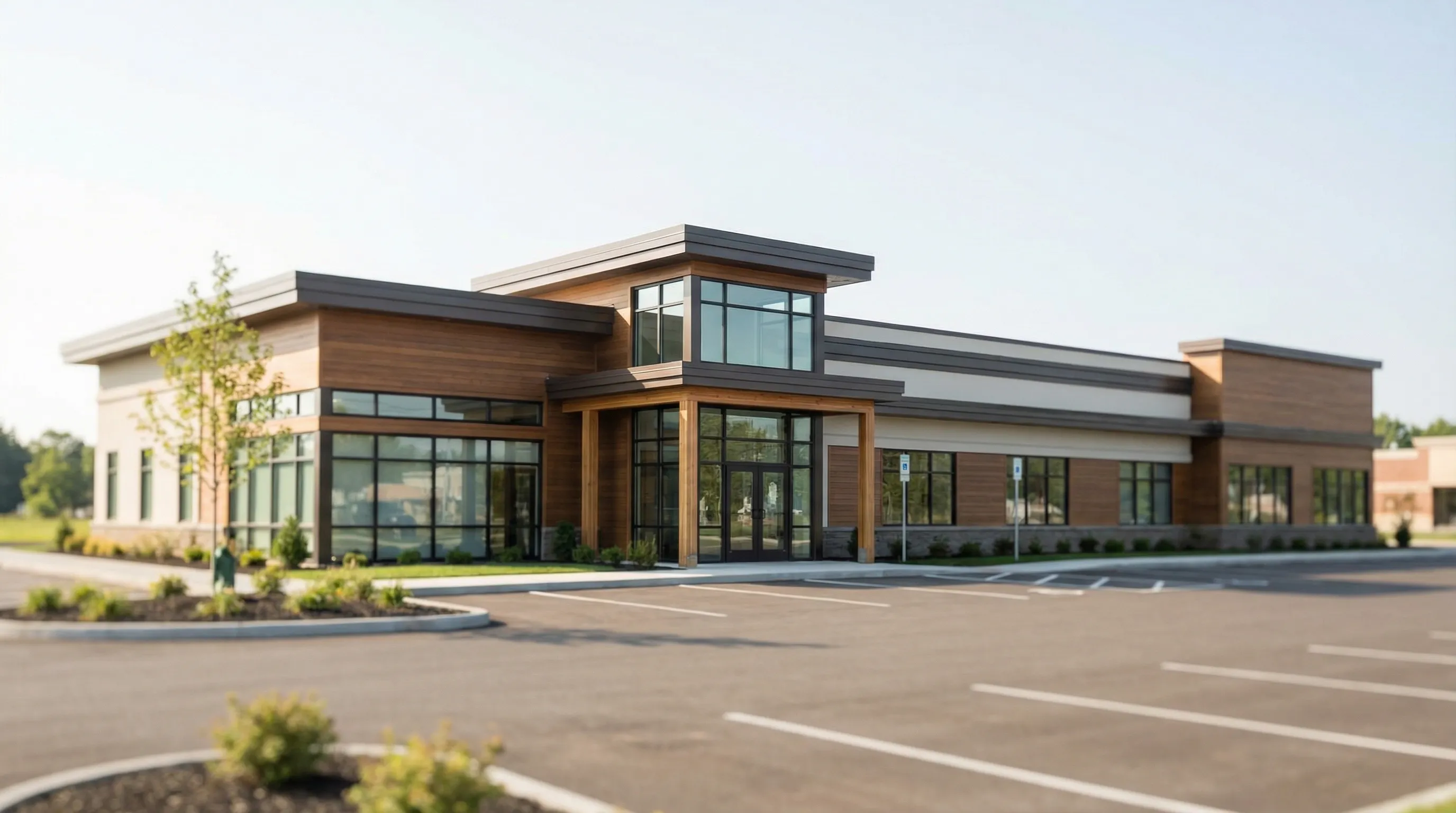 Dental hygienist consulting with a patient at a modern Rochester, NY dental practice