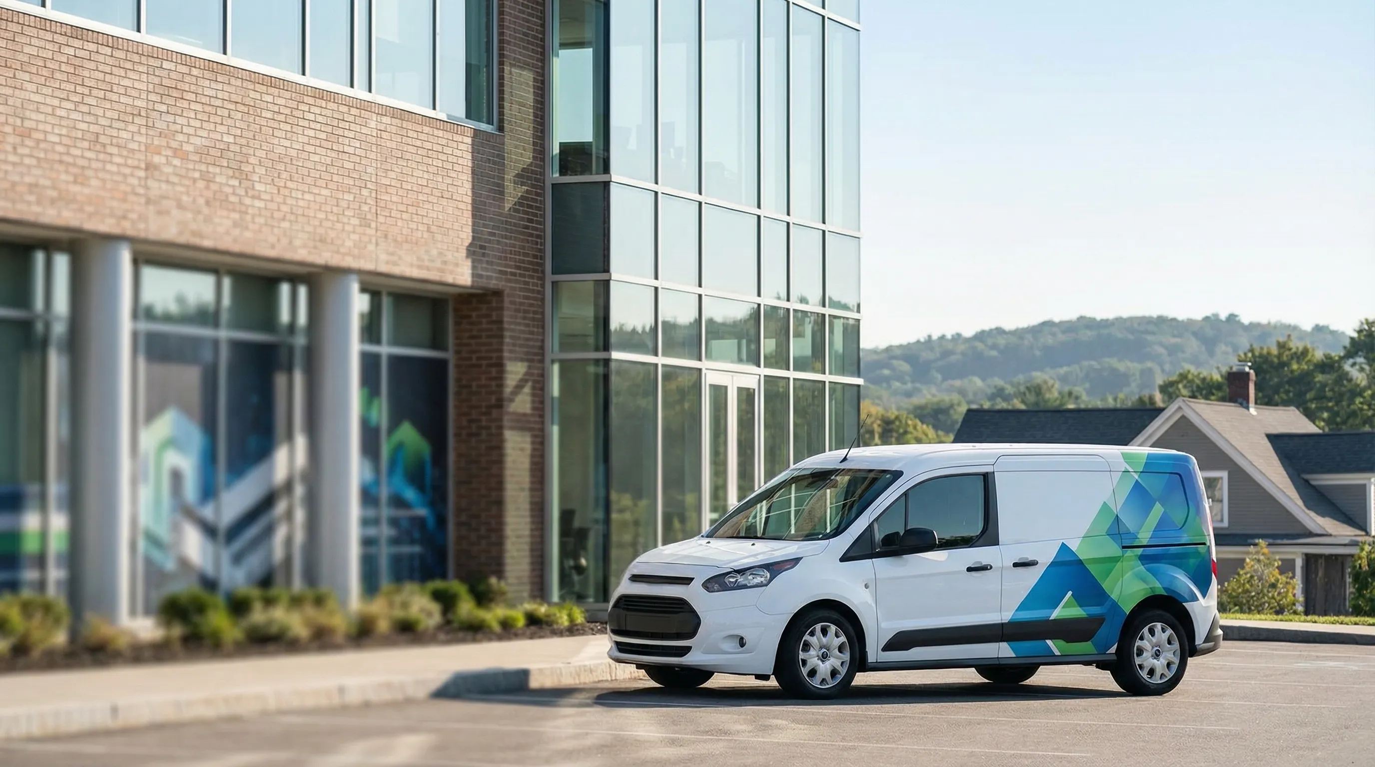 IT consultant reviewing a cybersecurity assessment with a Worcester business owner in a modern professional office, representing local managed IT services in Worcester, MA.