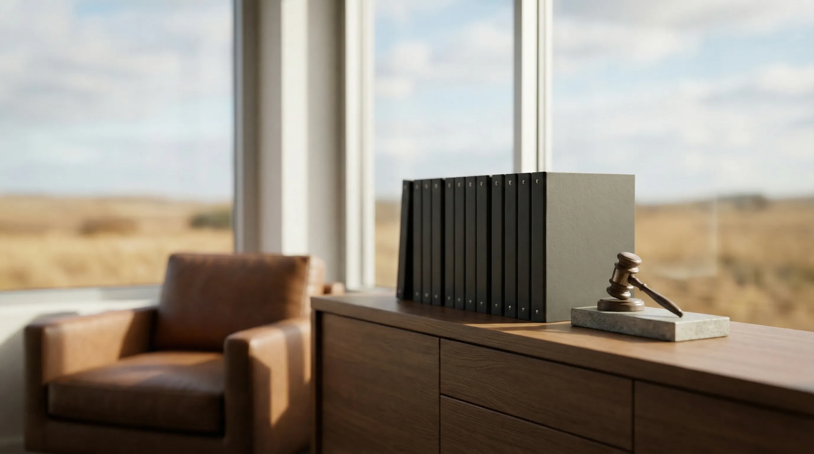 Professional law office consultation room for personal injury attorneys in Amarillo, TX