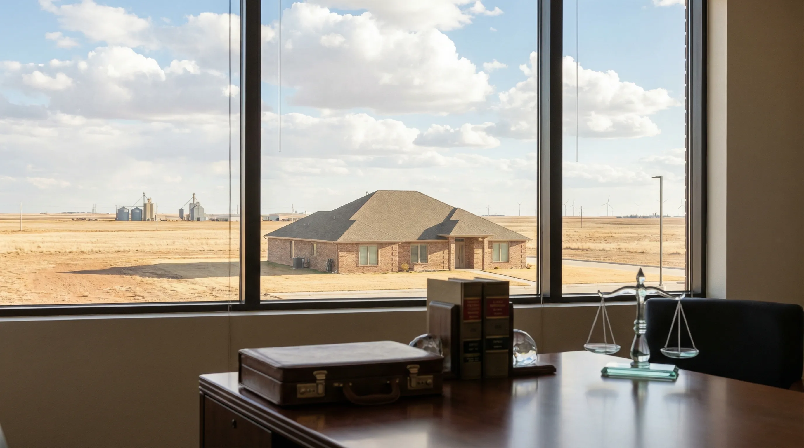 Professional law office consultation room for personal injury attorneys in Amarillo, TX