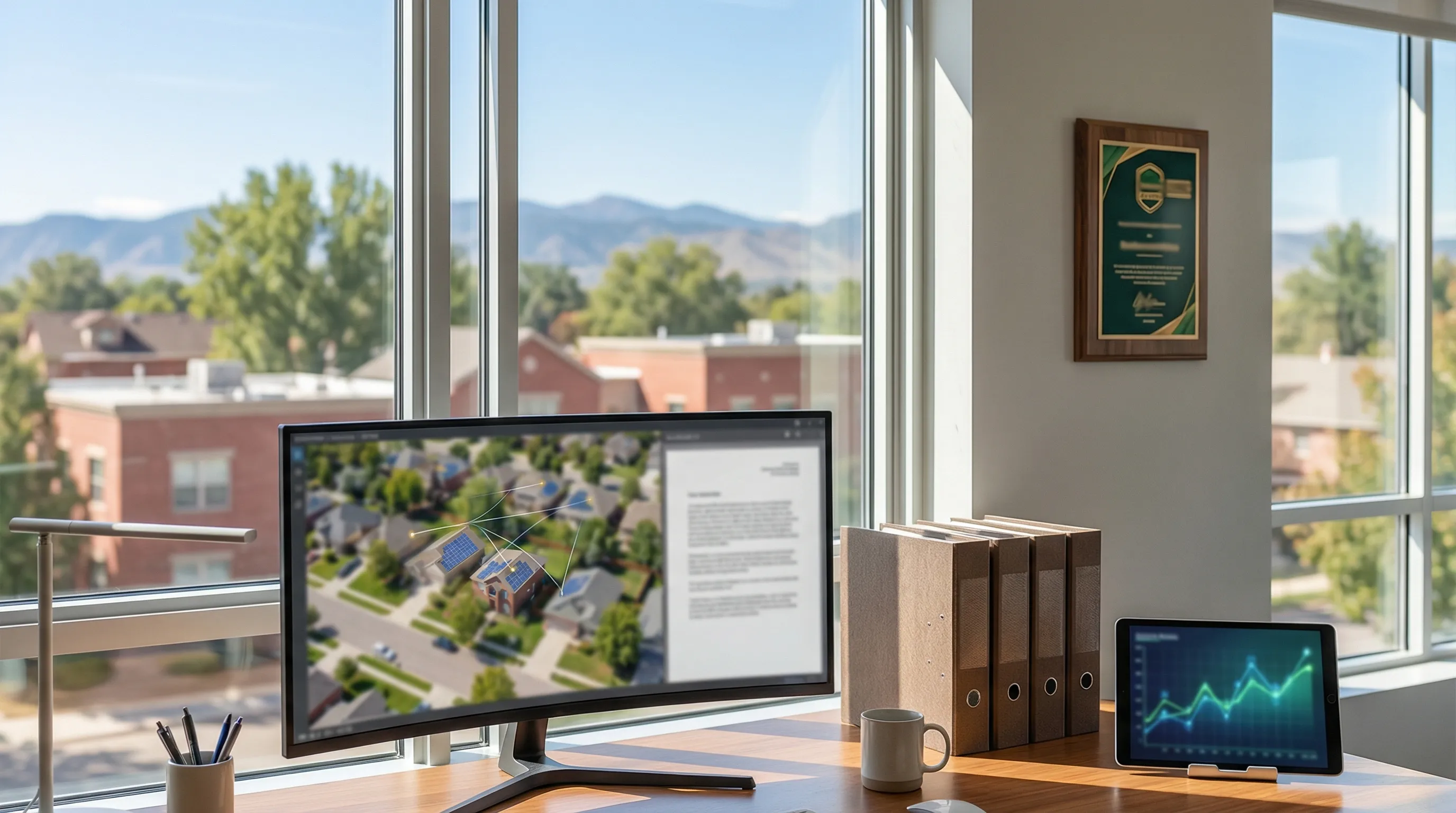 Professional solar installation project workspace for solar installers in Fort Collins, CO