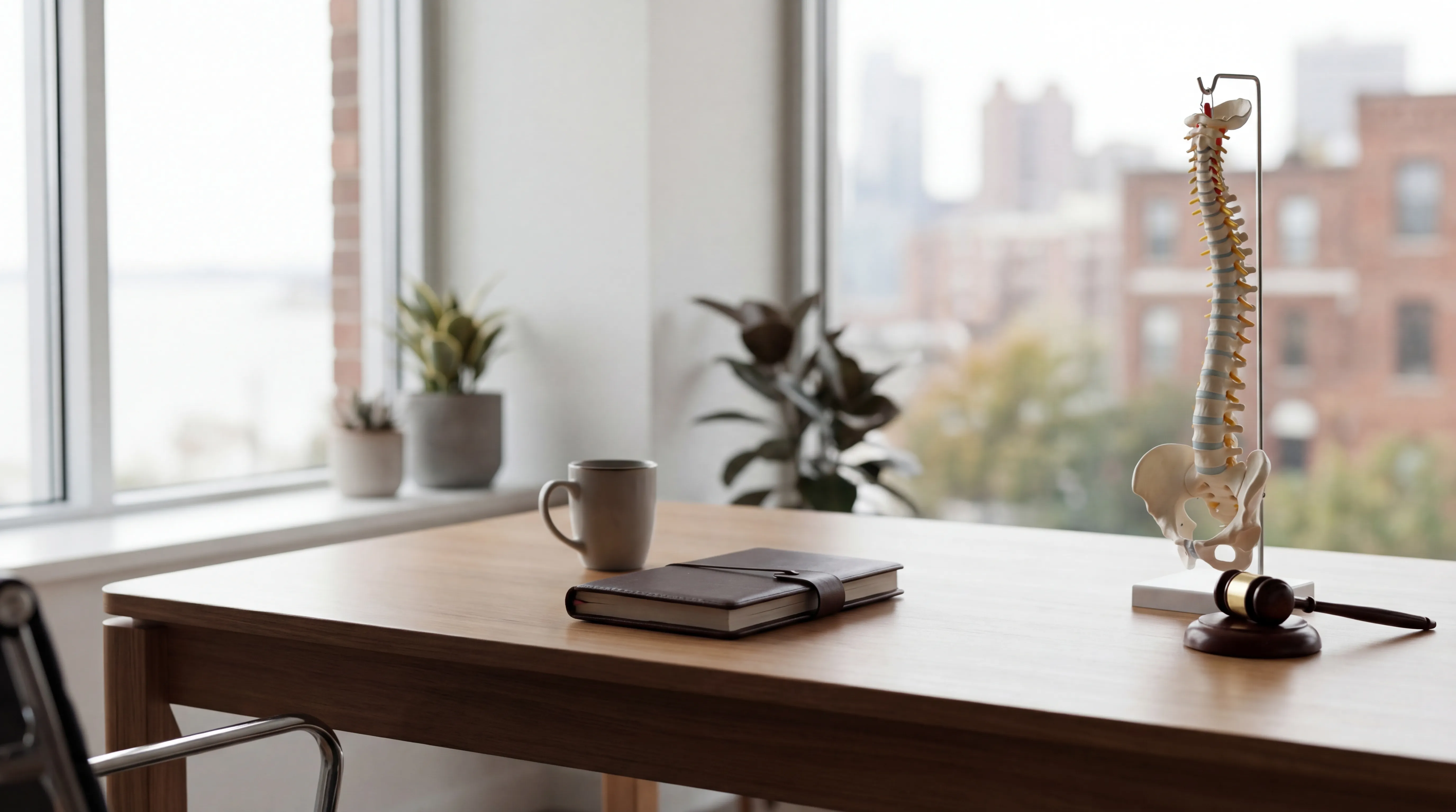 Professional law office exterior on Newport News's Fountain Way commercial corridor for personal injury in Newport News, VA