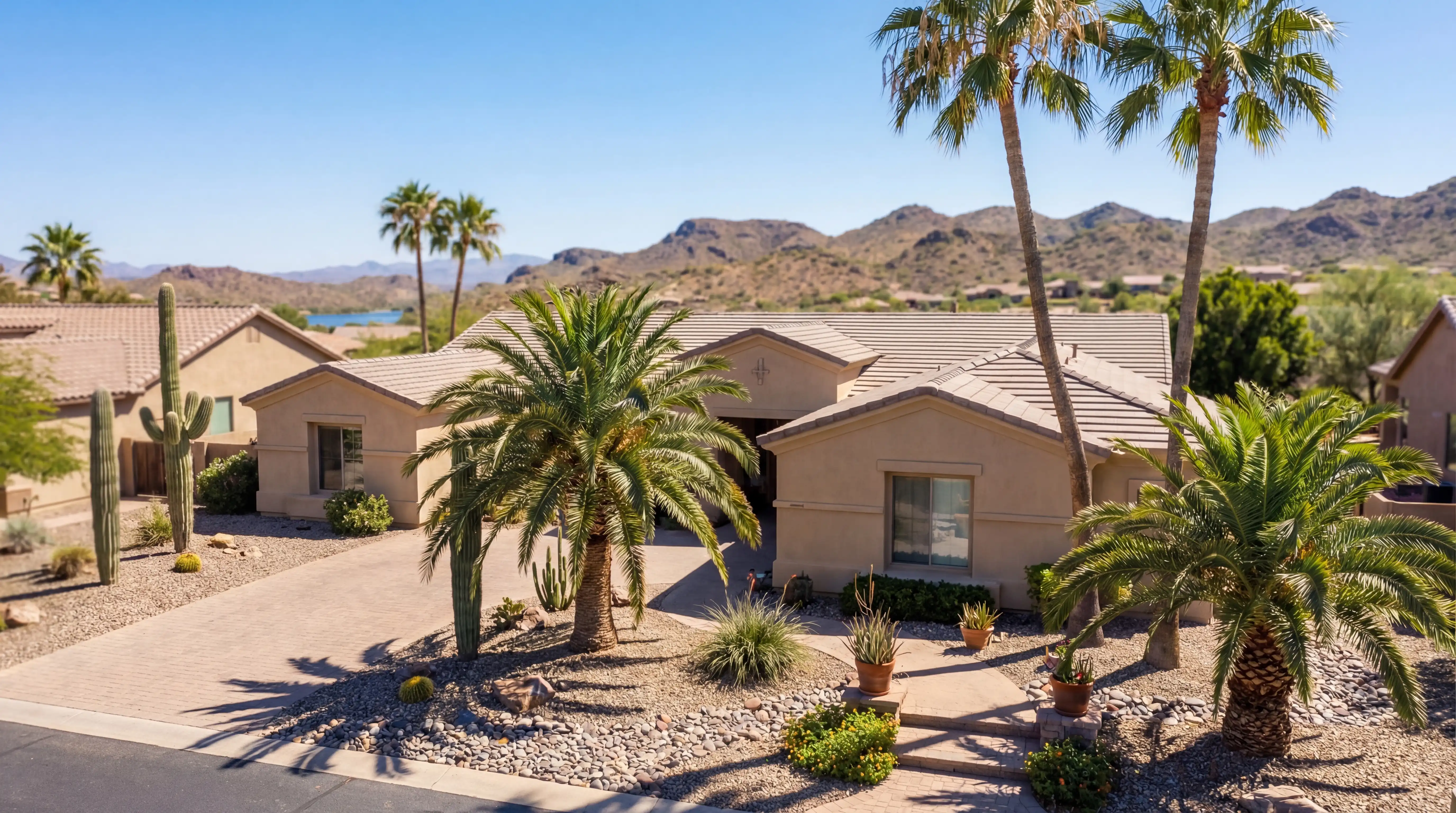 In-home caregiver assisting senior resident in Peoria, AZ Sun City area home