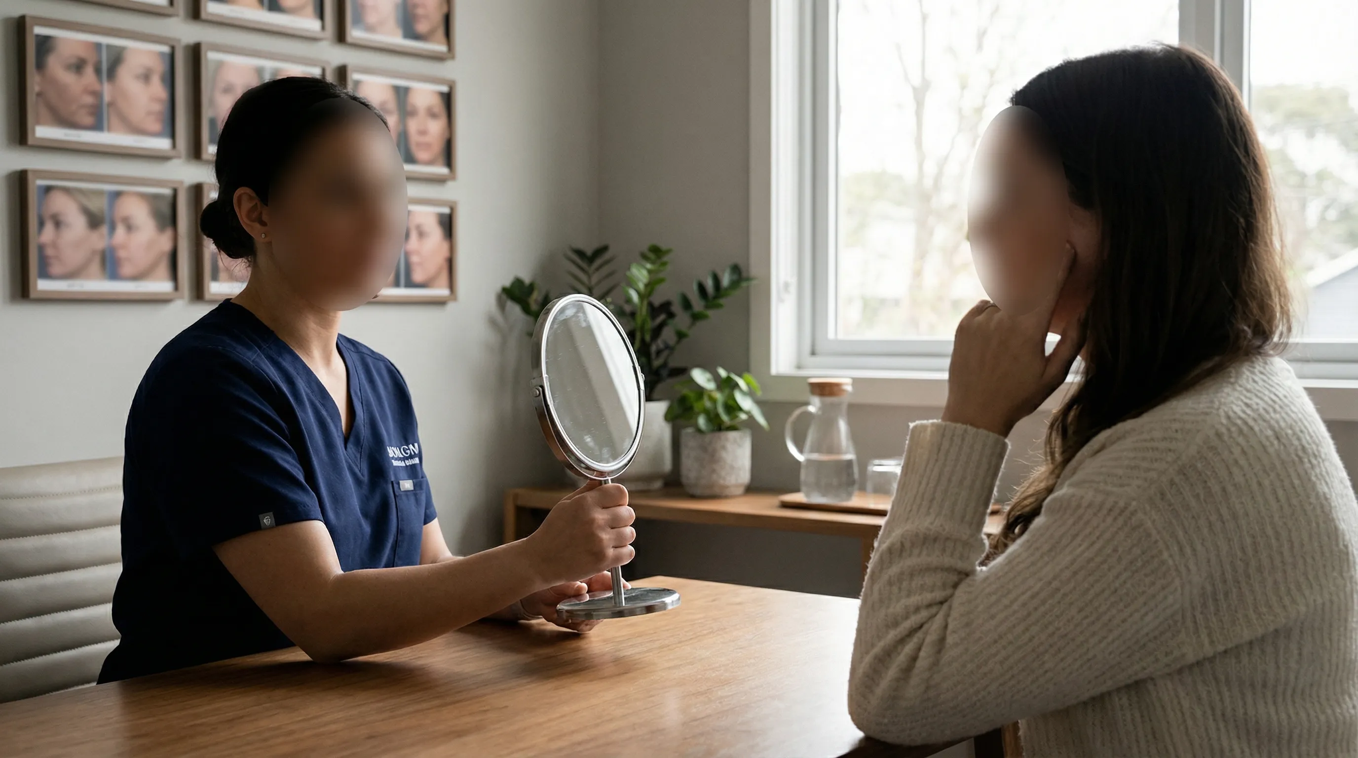 Professional medspa consultation room for aesthetic treatments in Murfreesboro, TN