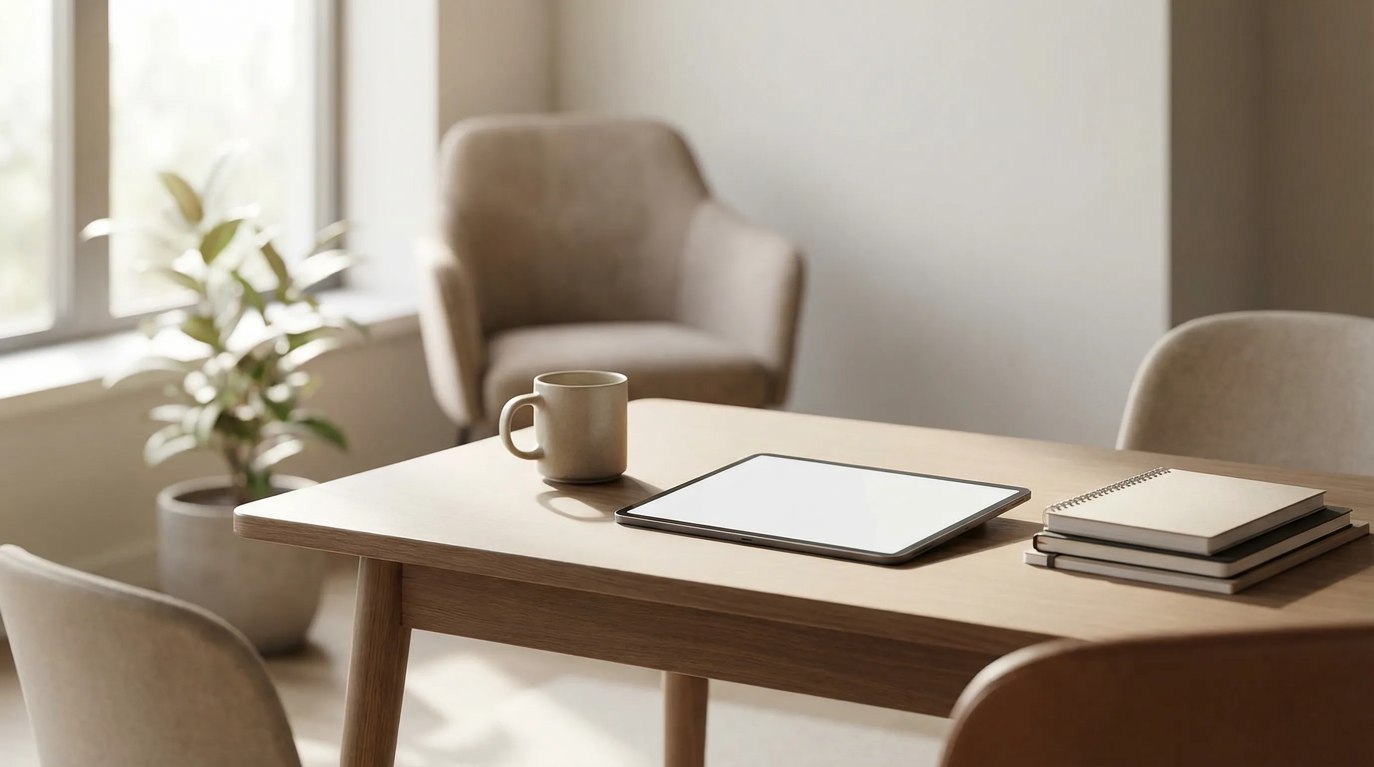 Real estate agent handing keys to a military family in front of a suburban home in Columbia, SC near Fort Jackson
