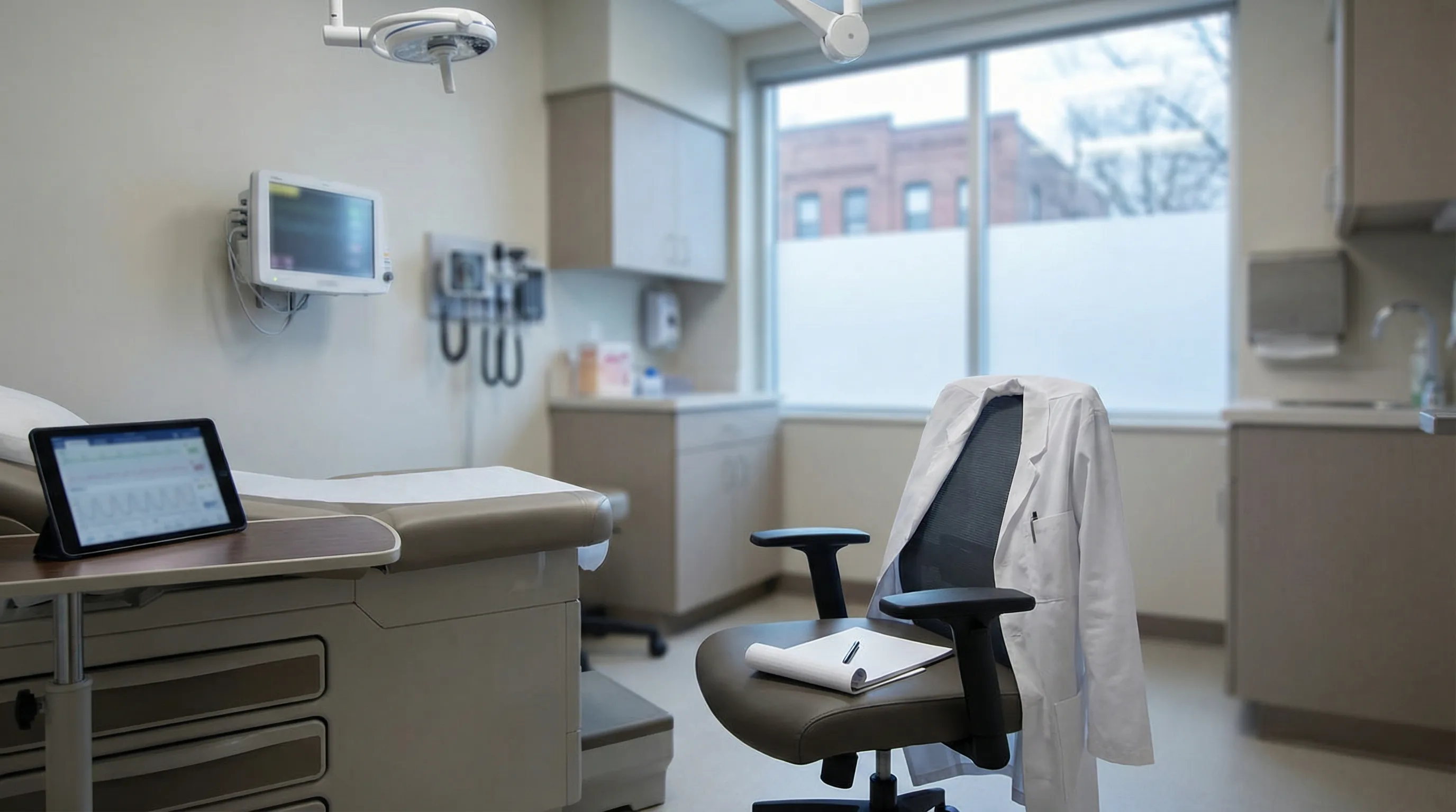 Professional healthcare consultation room for independent medical practice in Hartford, CT