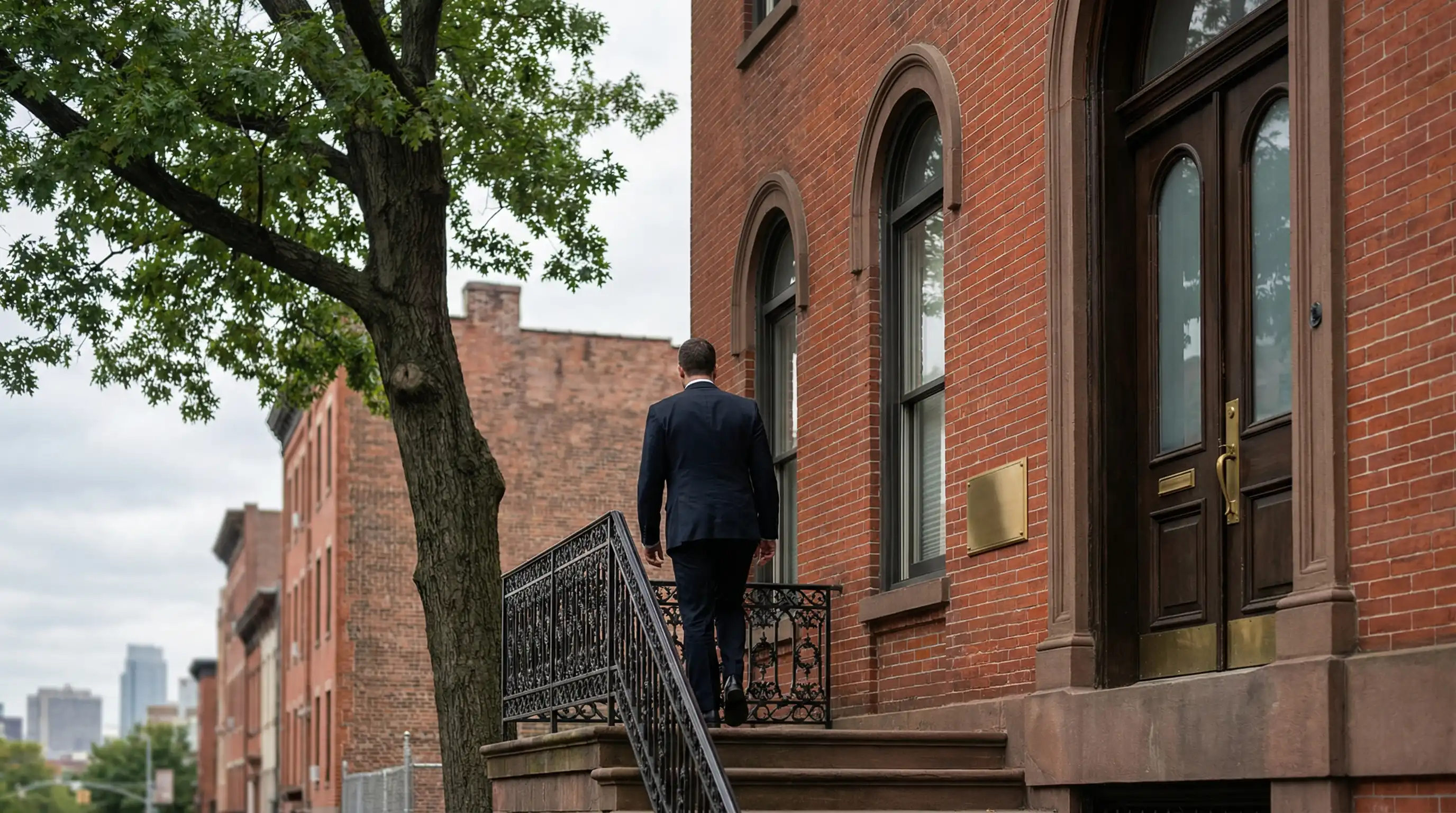 Professional law office exterior near Essex County courthouse district in Newark, NJ