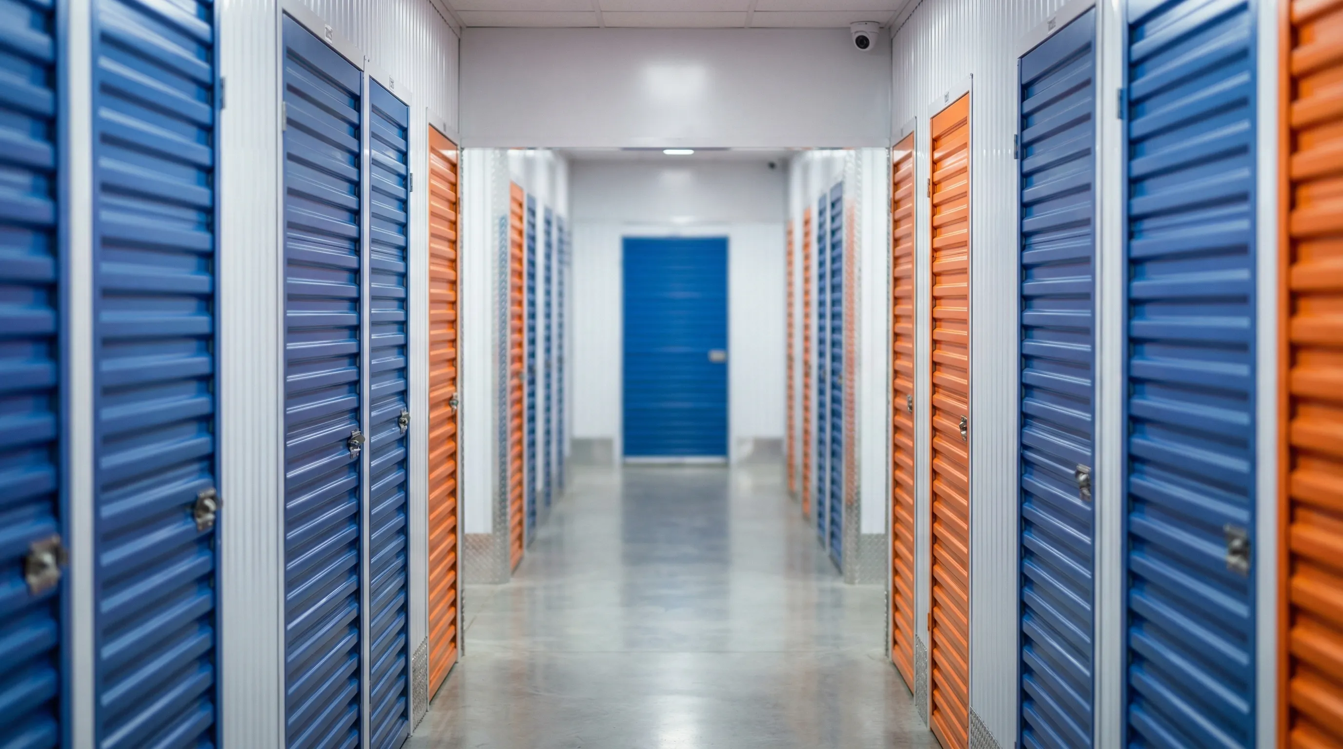 Professional moving truck with uniformed movers carrying furniture into a Cape Coral stucco home with tropical landscaping and blue Florida sky