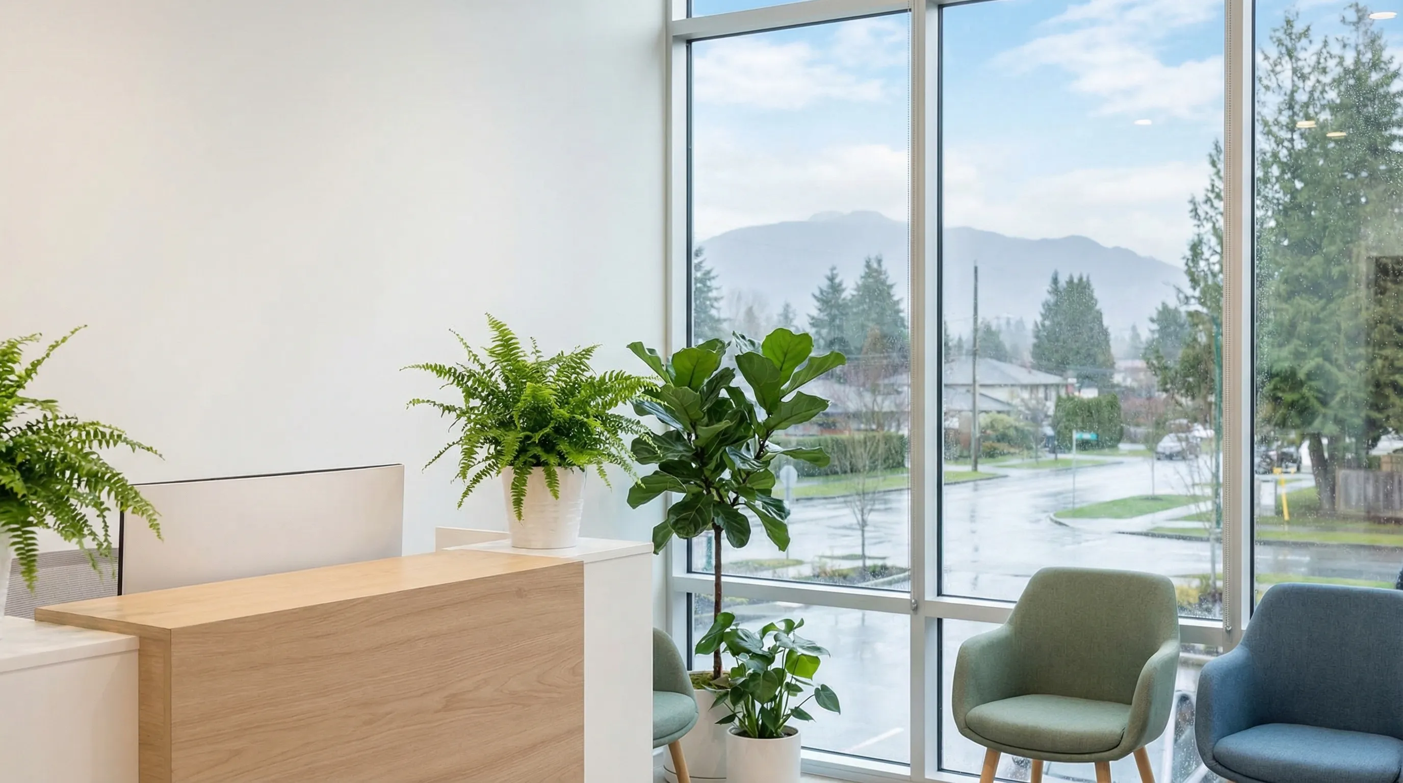 Professional dental consultation at a modern dental practice in Vancouver, WA with a patient and dentist reviewing treatment options
