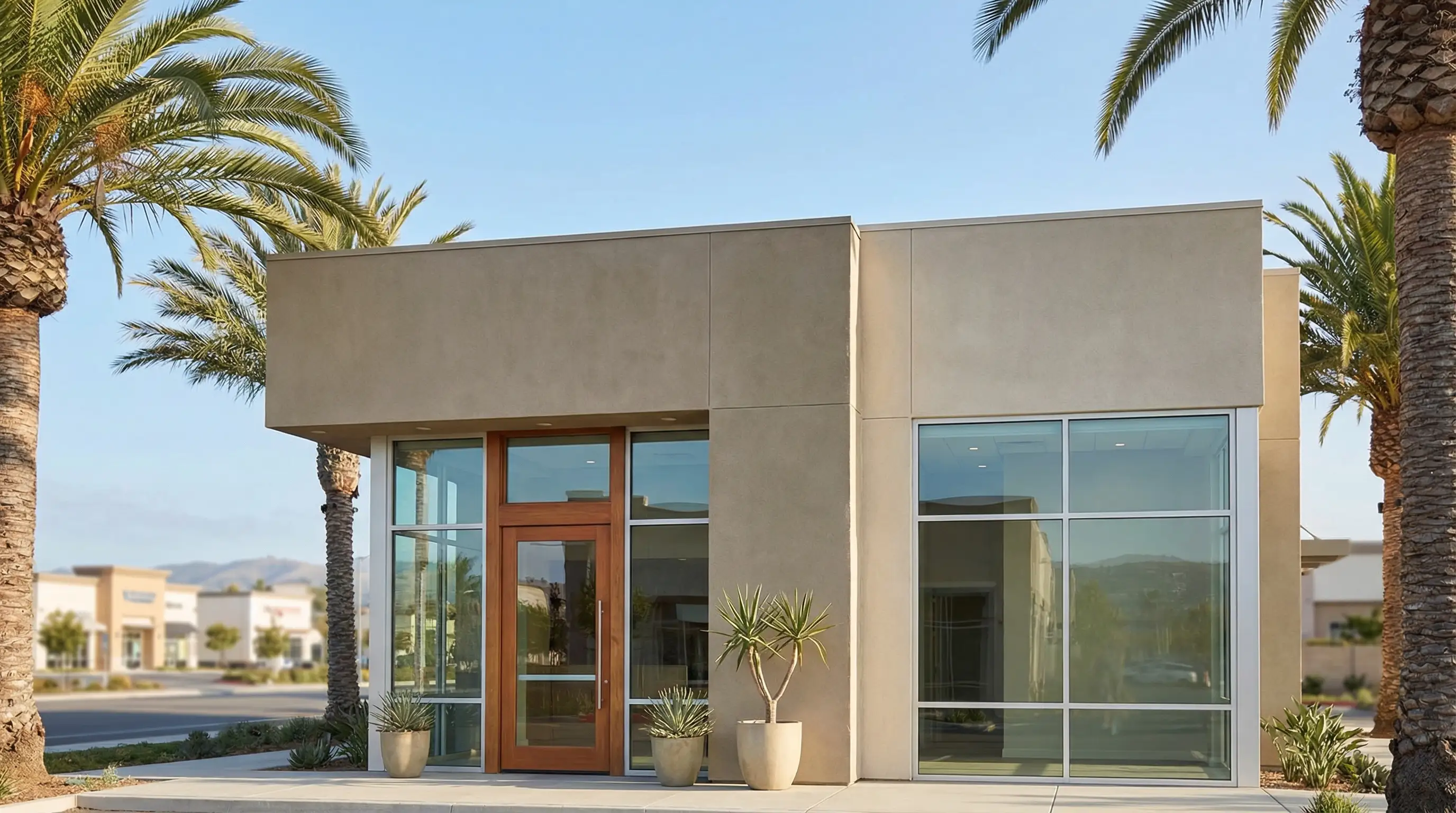 Friendly dental team at a modern dental practice welcoming a patient in Oceanside, CA