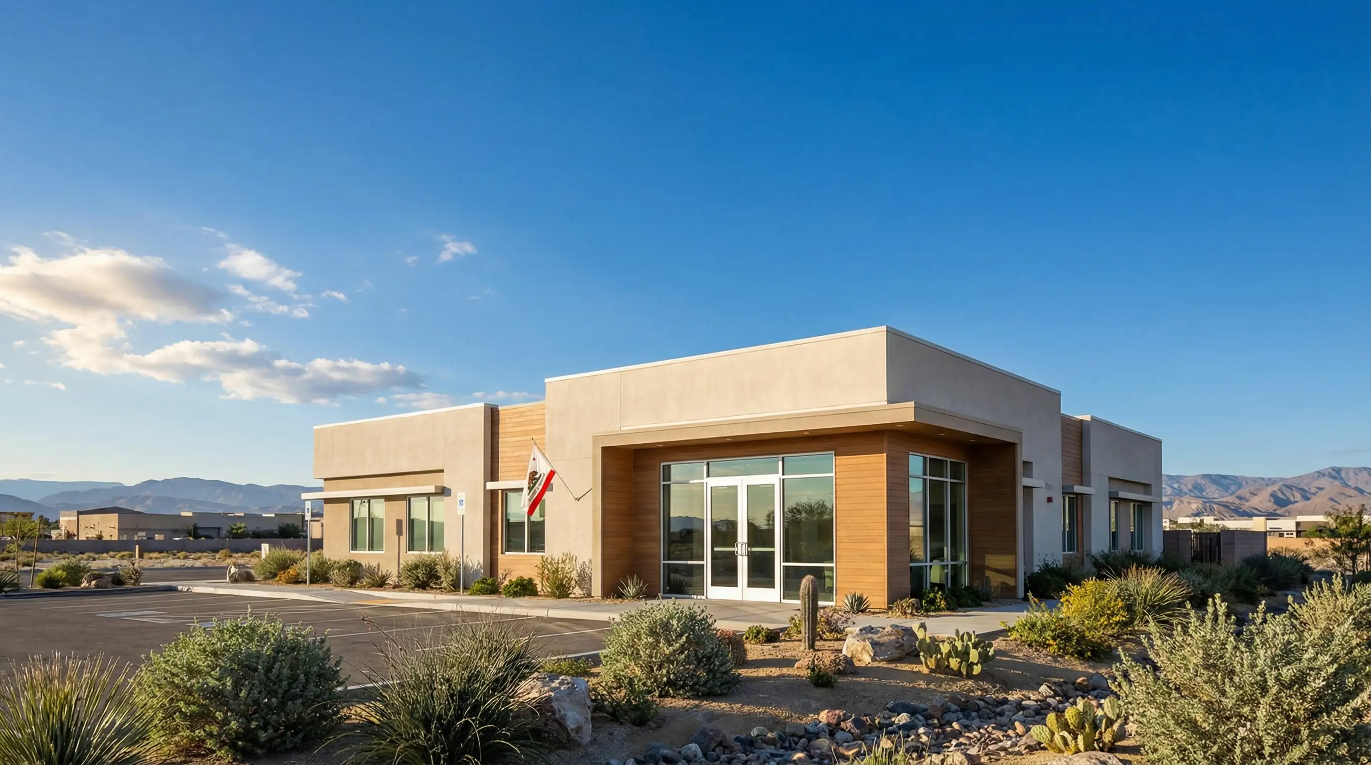 Legal consultation between an attorney and client in a professional law office in Palmdale, CA