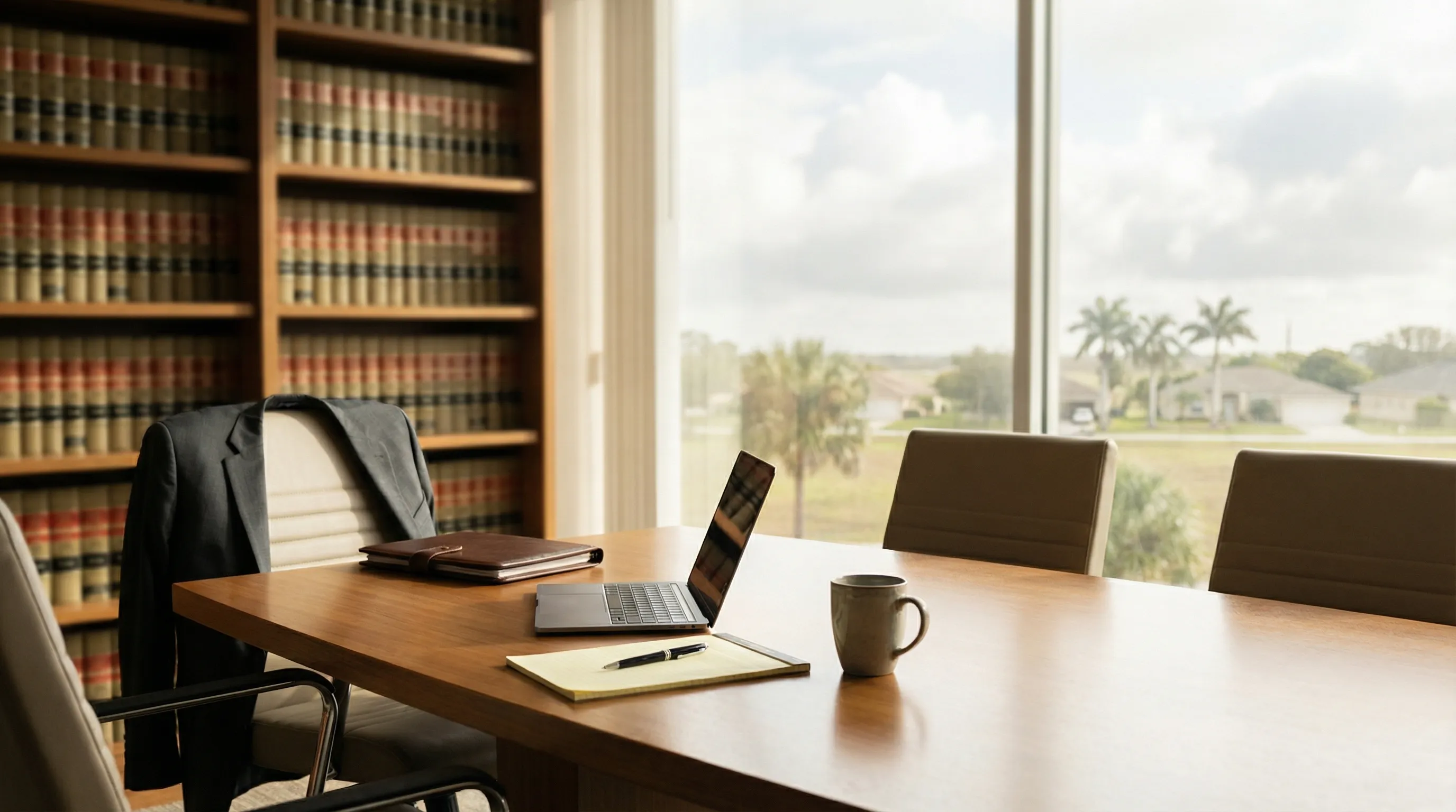 Professional attorney consultation in a Palm Bay, FL law office near the I-95 corridor