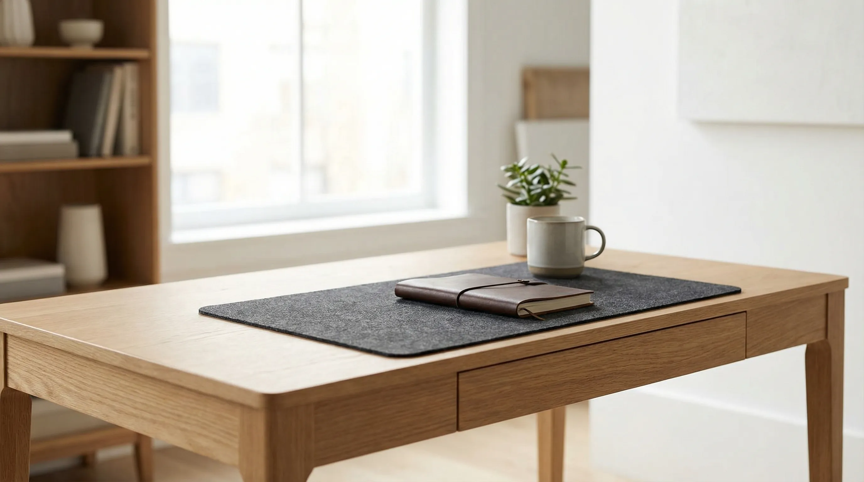 Professional home care aide arriving at a triple-decker residential home in Lowell, MA, greeted by an elderly man and his adult daughter