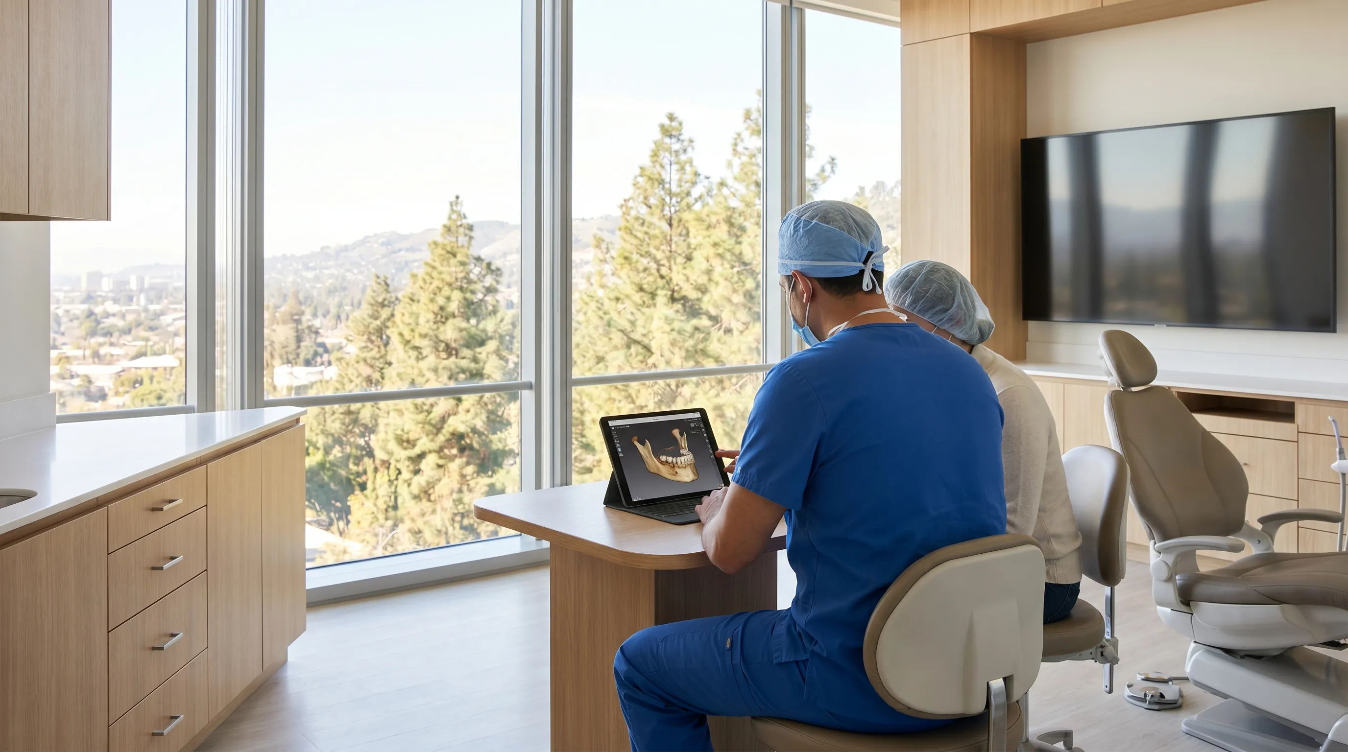 Modern dental consultation at a patient-centered dental practice in Rapid City, SD